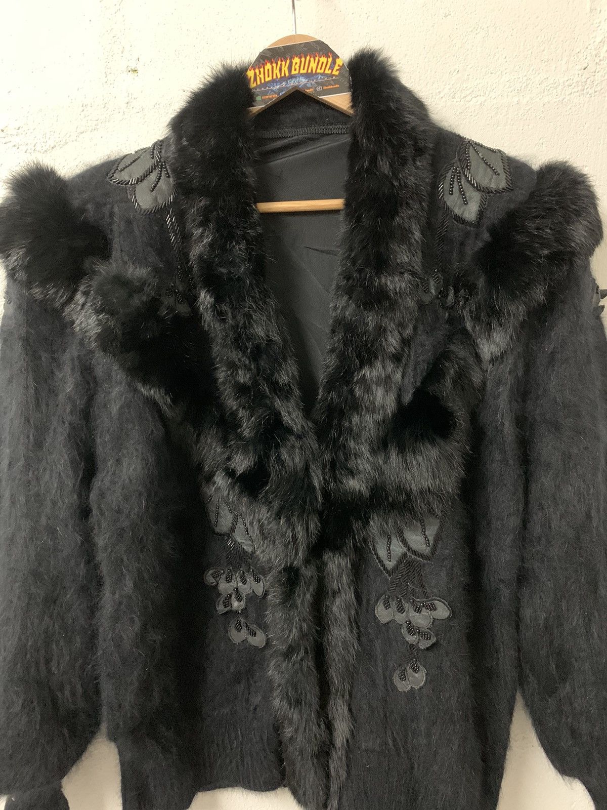 Japanese Brand × Vintage Vintage Jacket Fur Squirrel Nice Design Size L / US 10 / IT 46 - 3 Thumbnail