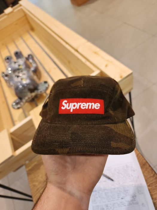 Supreme Supreme Corduroy camo camp cap | Grailed