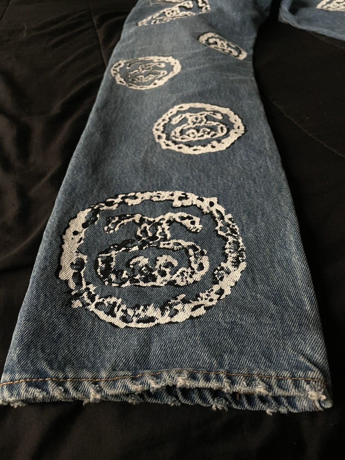 DENIM TEARS × Stussy Stussy - Denim Tears 501 Size US 32 / EU 48 - 2 Thumbnail