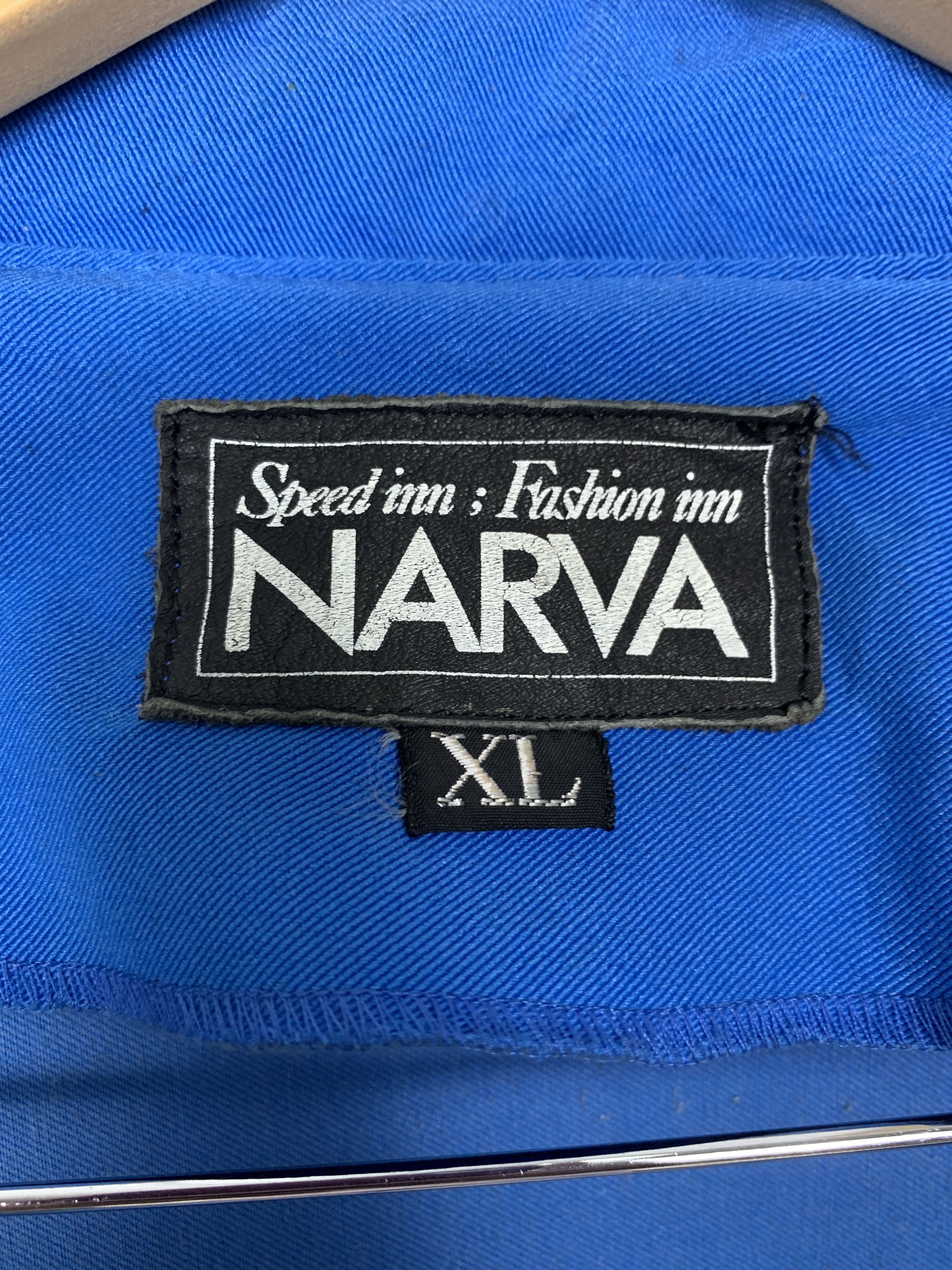 Vintage Vintage 90s NARVA Cotton and Leather Rider Jacket J1414 Size US S / EU 44-46 / 1 - 12 Thumbnail
