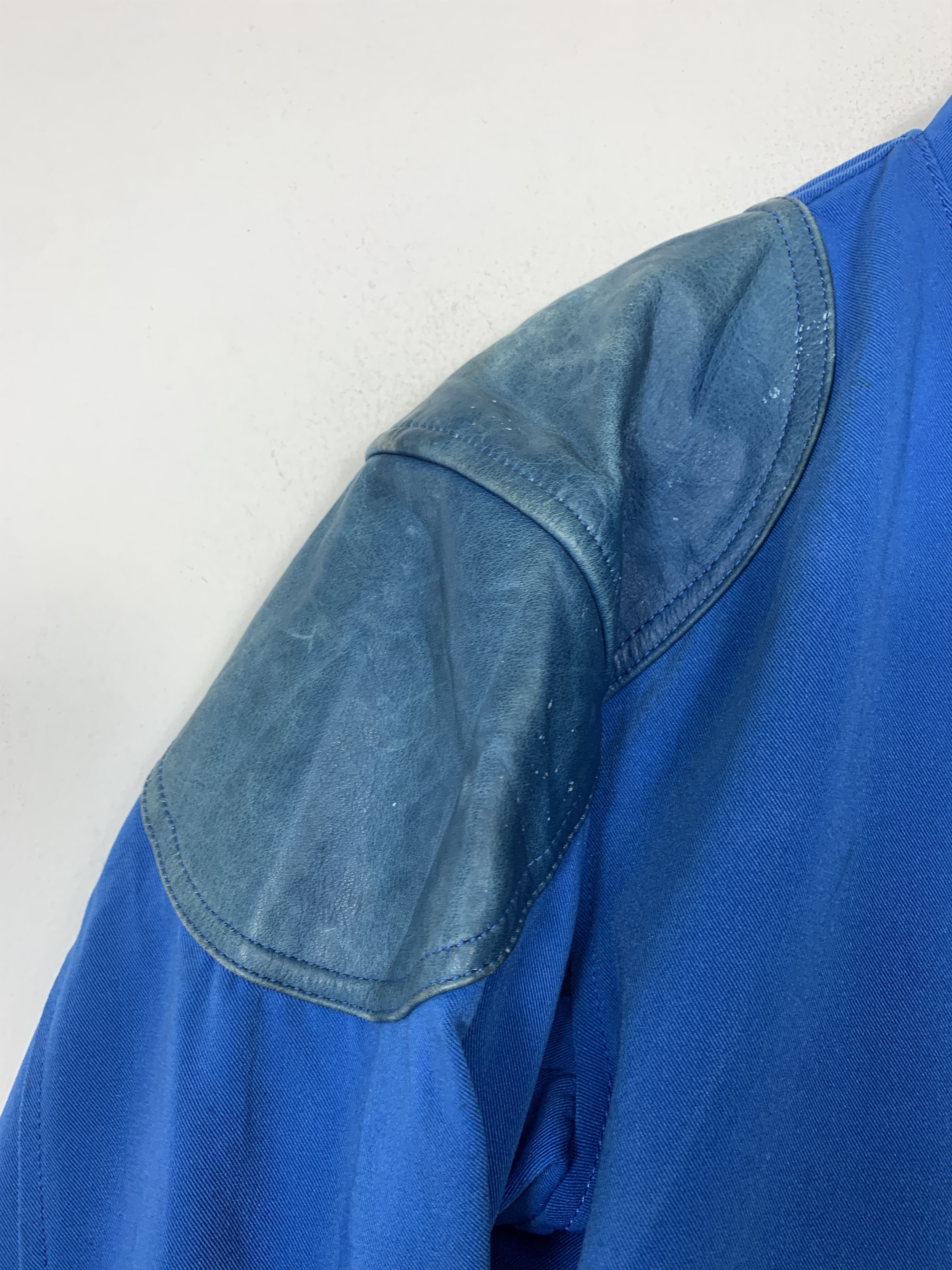 Vintage Vintage 90s NARVA Cotton and Leather Rider Jacket J1414 Size US S / EU 44-46 / 1 - 10 Thumbnail