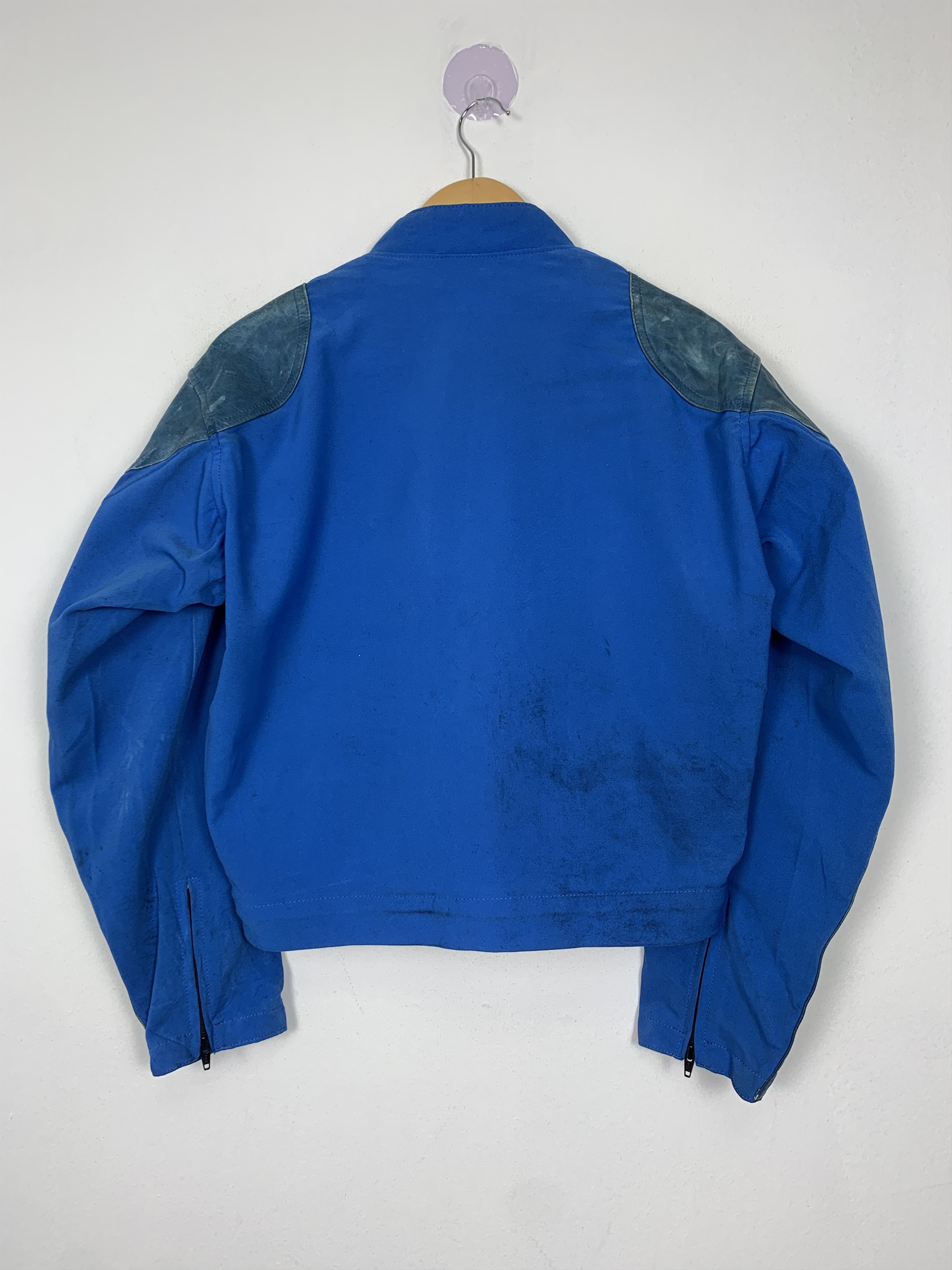 Vintage Vintage 90s NARVA Cotton and Leather Rider Jacket J1414 Size US S / EU 44-46 / 1 - 8 Thumbnail