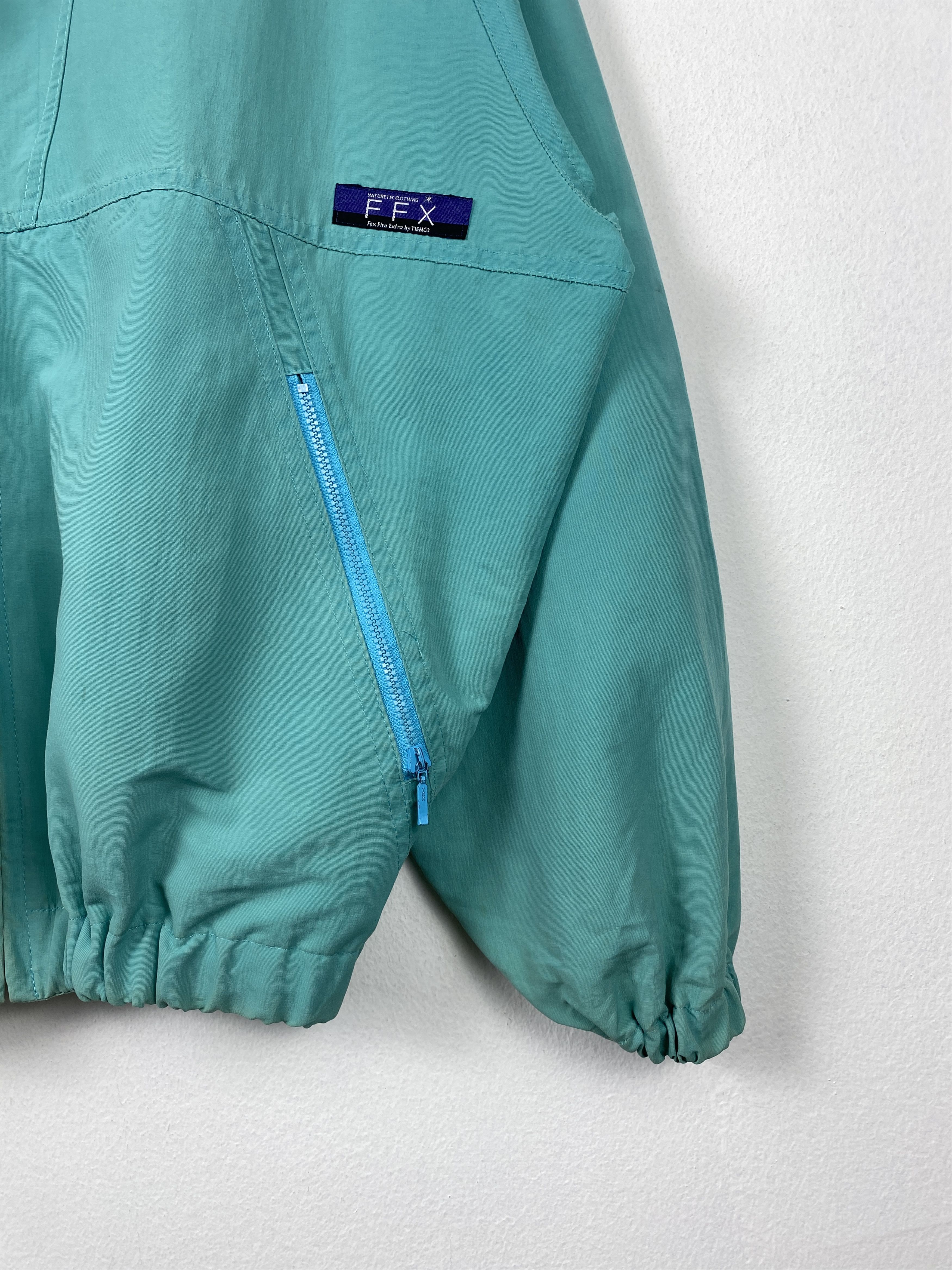 Japanese Brand × Vintage Vintage Fox Fire Extra Zip Up Hoodie Windbreaker Jacket Size US M / EU 48-50 / 2 - 4 Thumbnail