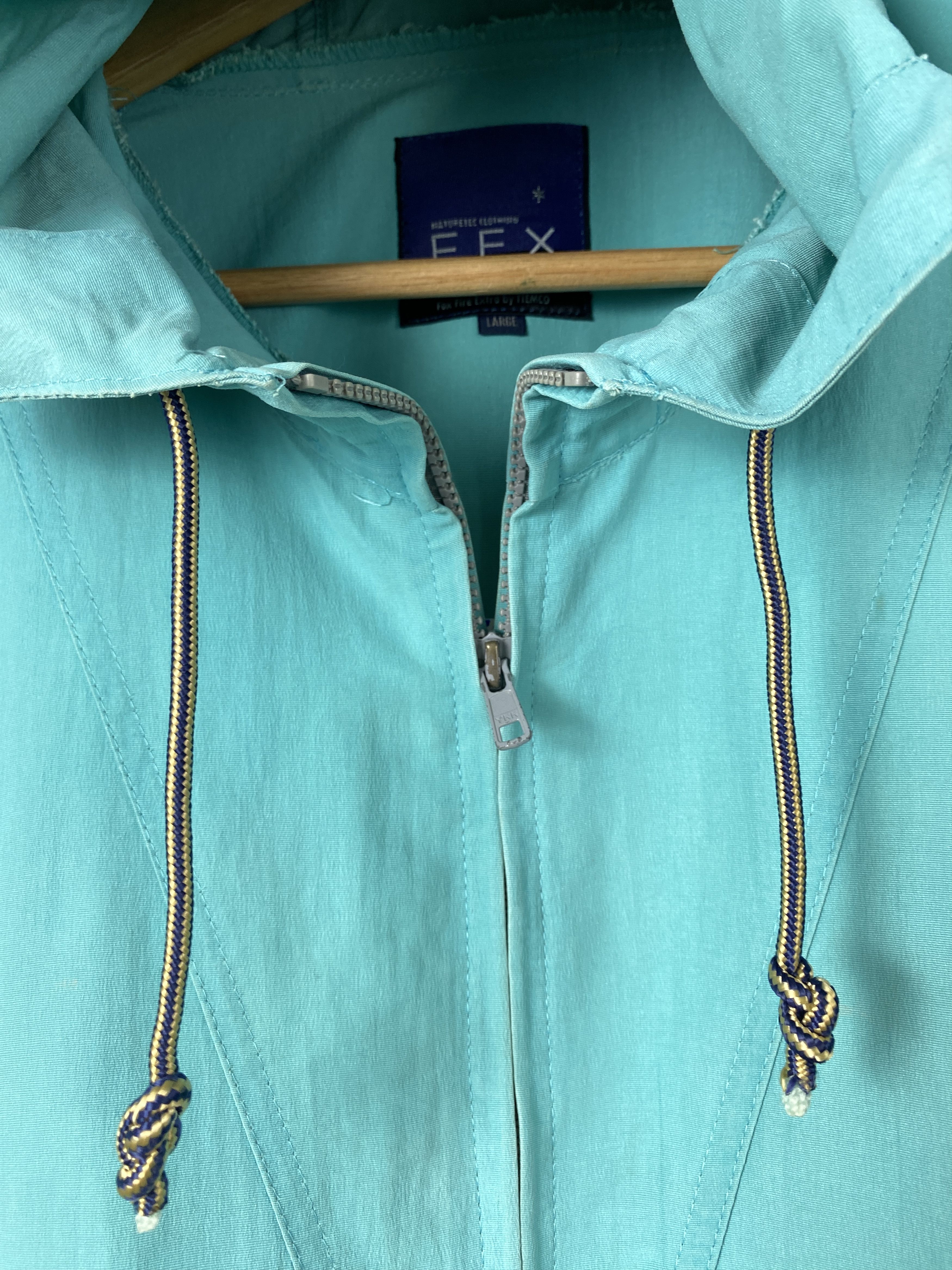 Japanese Brand × Vintage Vintage Fox Fire Extra Zip Up Hoodie Windbreaker Jacket Size US M / EU 48-50 / 2 - 6 Thumbnail