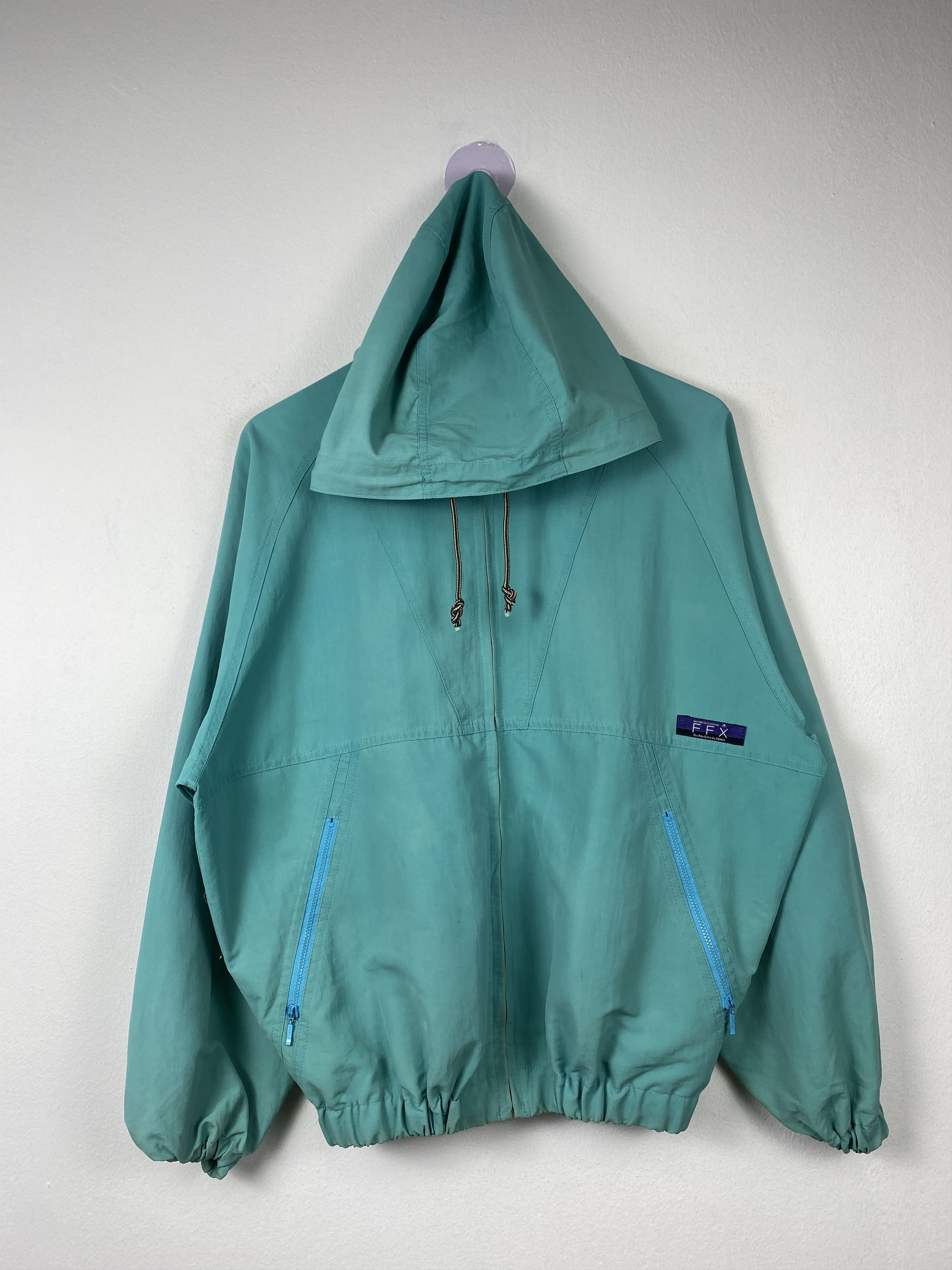 Japanese Brand × Vintage Vintage Fox Fire Extra Zip Up Hoodie Windbreaker Jacket Size US M / EU 48-50 / 2 - 1 Thumbnail