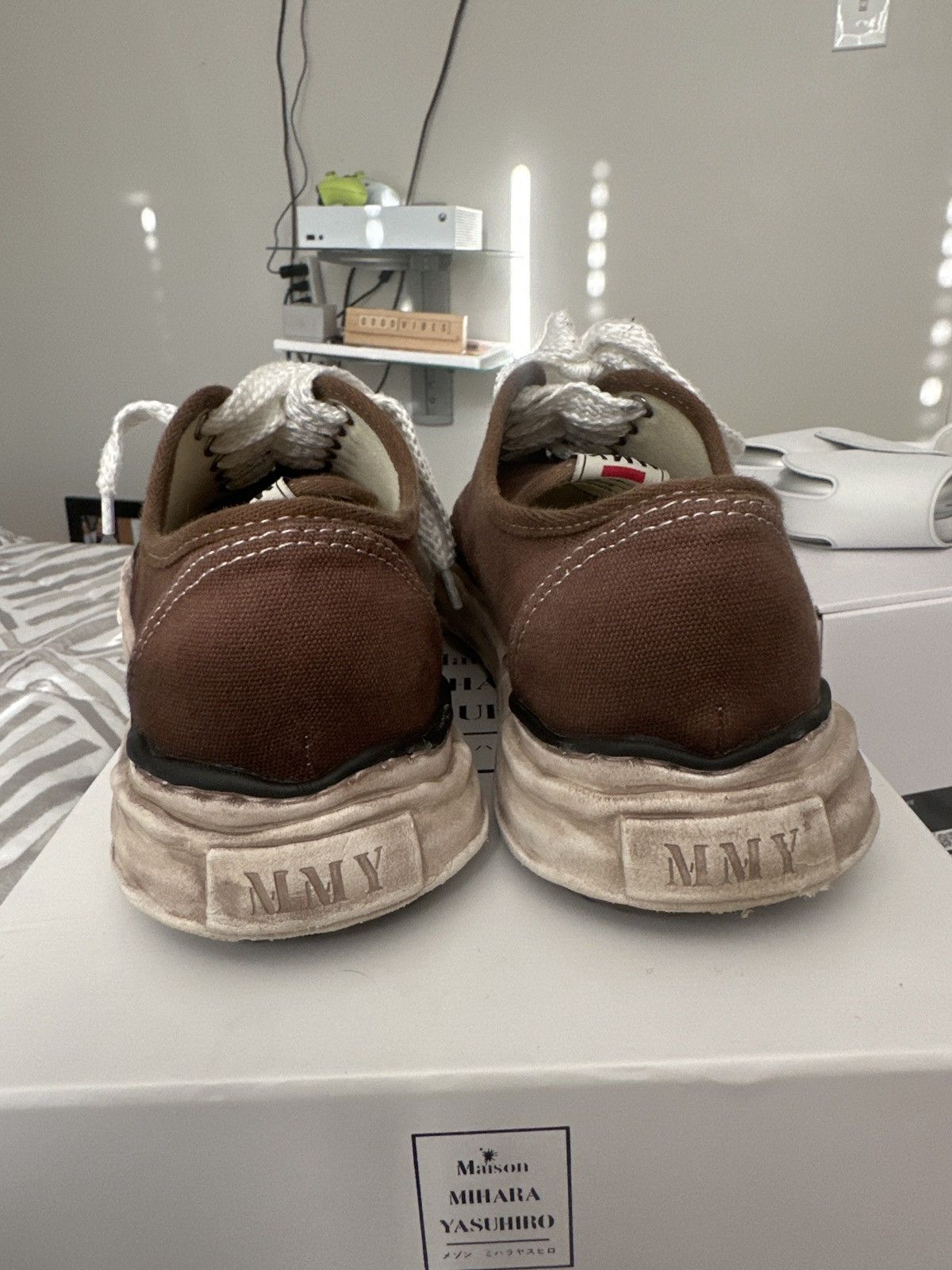 UNDERCOVER JUN TAKAHASHI Printed Soles Canvas Sneaker