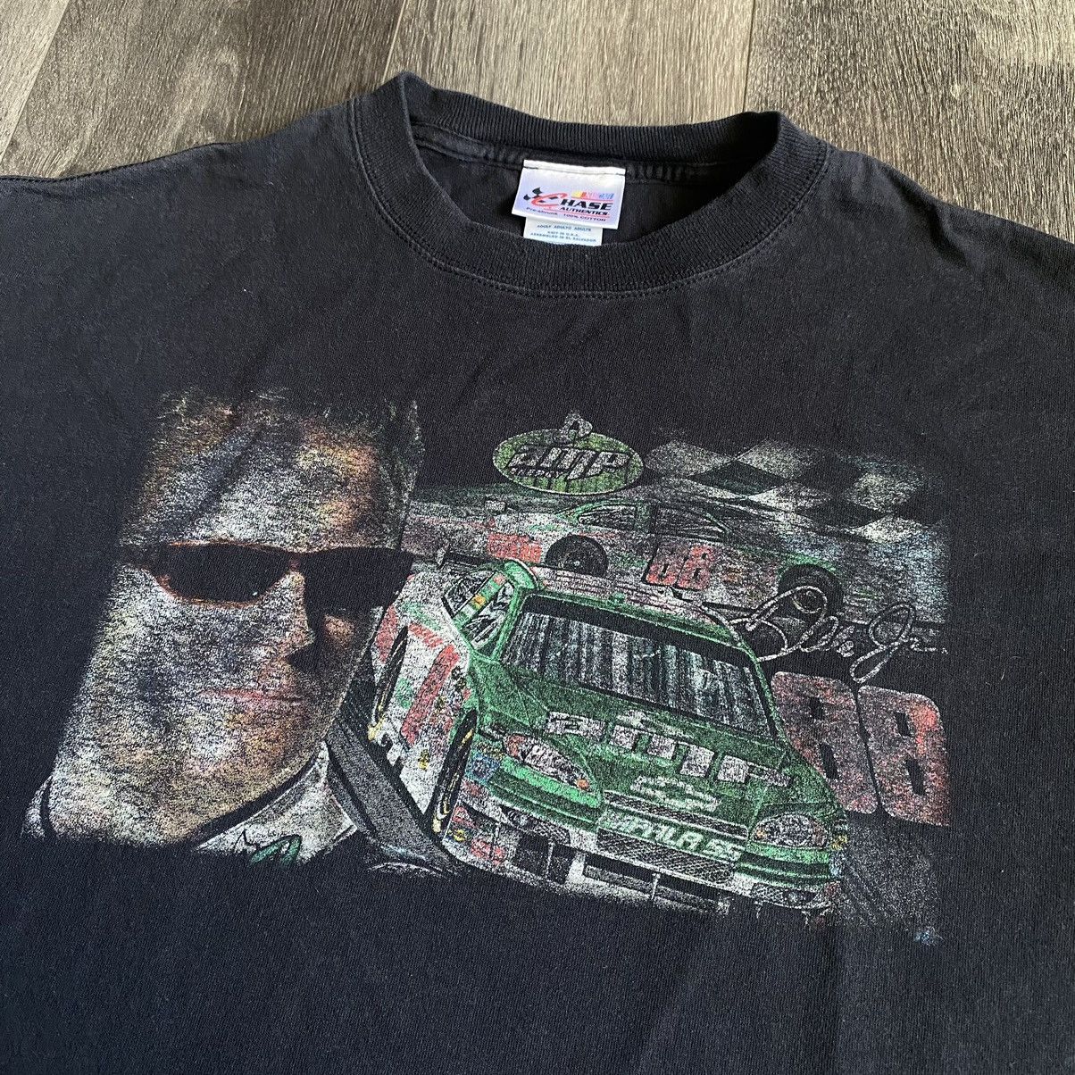 Chase Authentics Vintage NASCAR Dale Earnhardt Jr Double Sided Graphic Tee Size US L / EU 52-54 / 3 - 3 Thumbnail