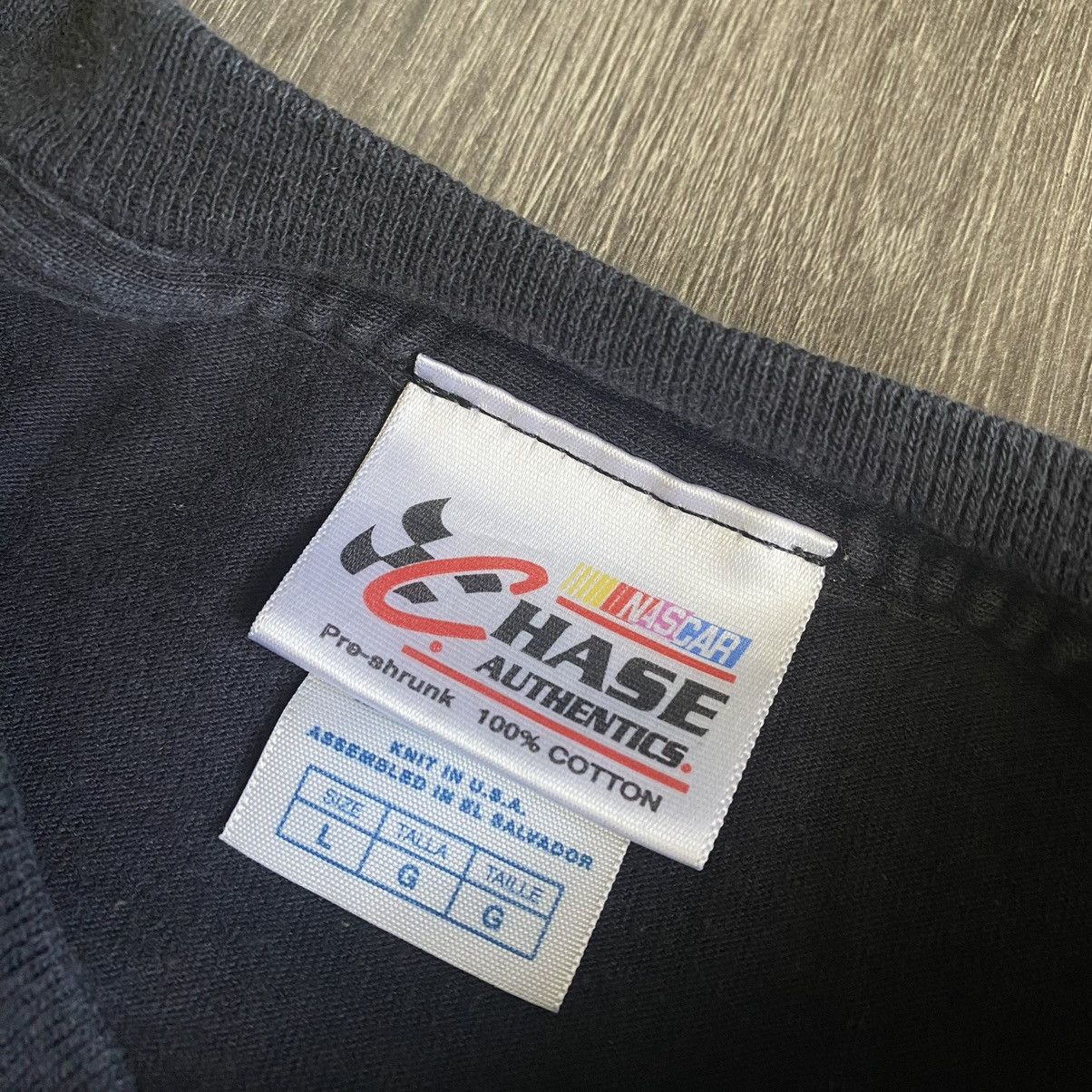 Chase Authentics Vintage NASCAR Dale Earnhardt Jr Double Sided Graphic Tee Size US L / EU 52-54 / 3 - 6 Thumbnail