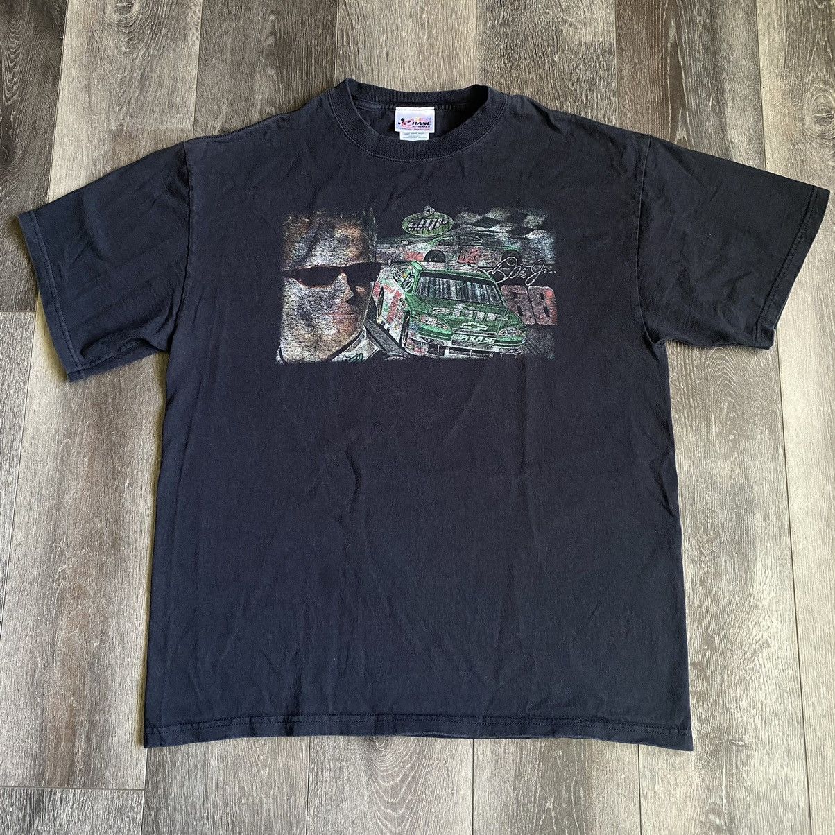 Chase Authentics Vintage NASCAR Dale Earnhardt Jr Double Sided Graphic Tee Size US L / EU 52-54 / 3 - 2 Thumbnail