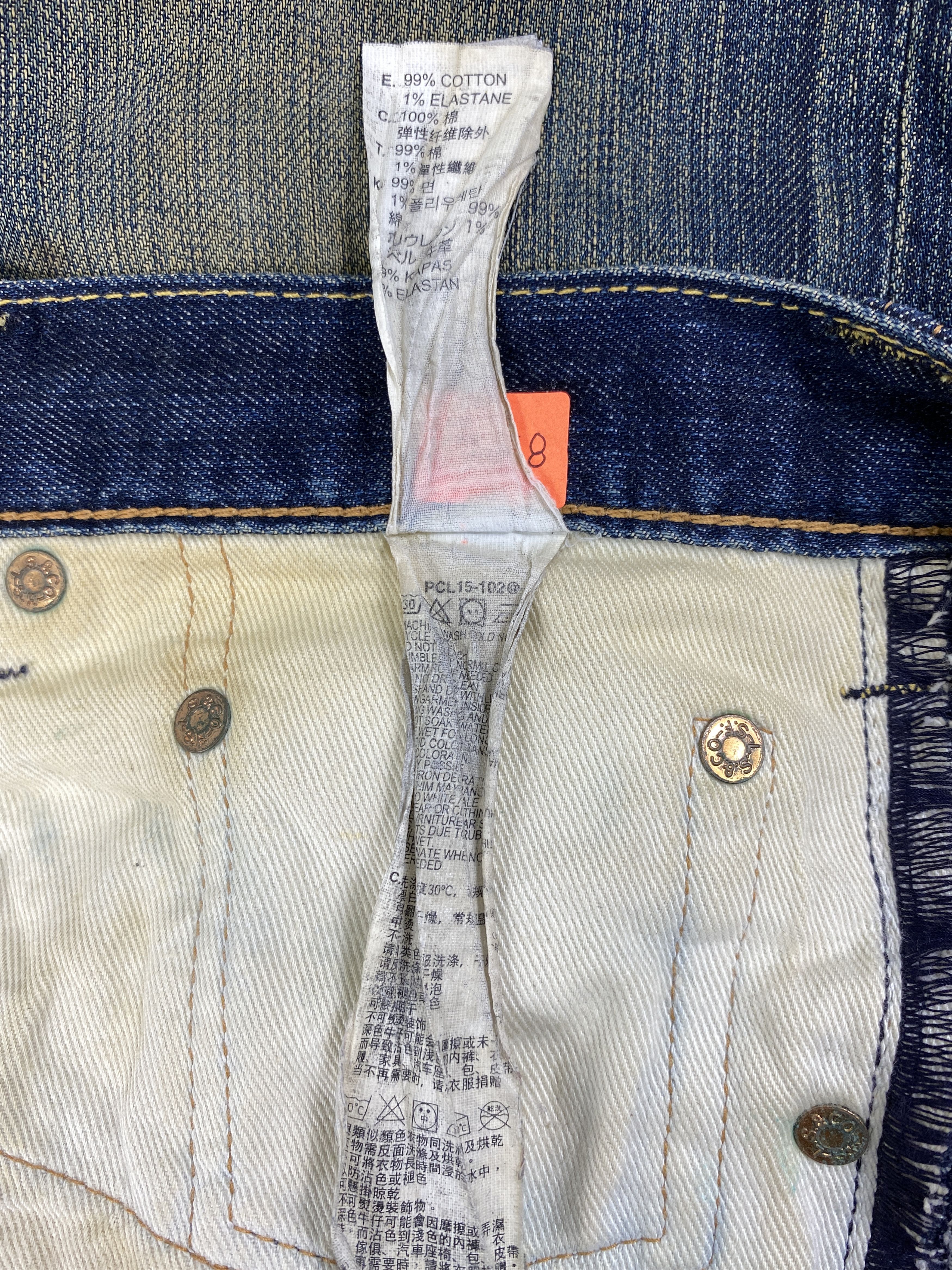 Levi's Dirty Used Blue Levi's 551 Jeans 29x32.5 Denim -SJ068 Size US 29 - 8 Thumbnail