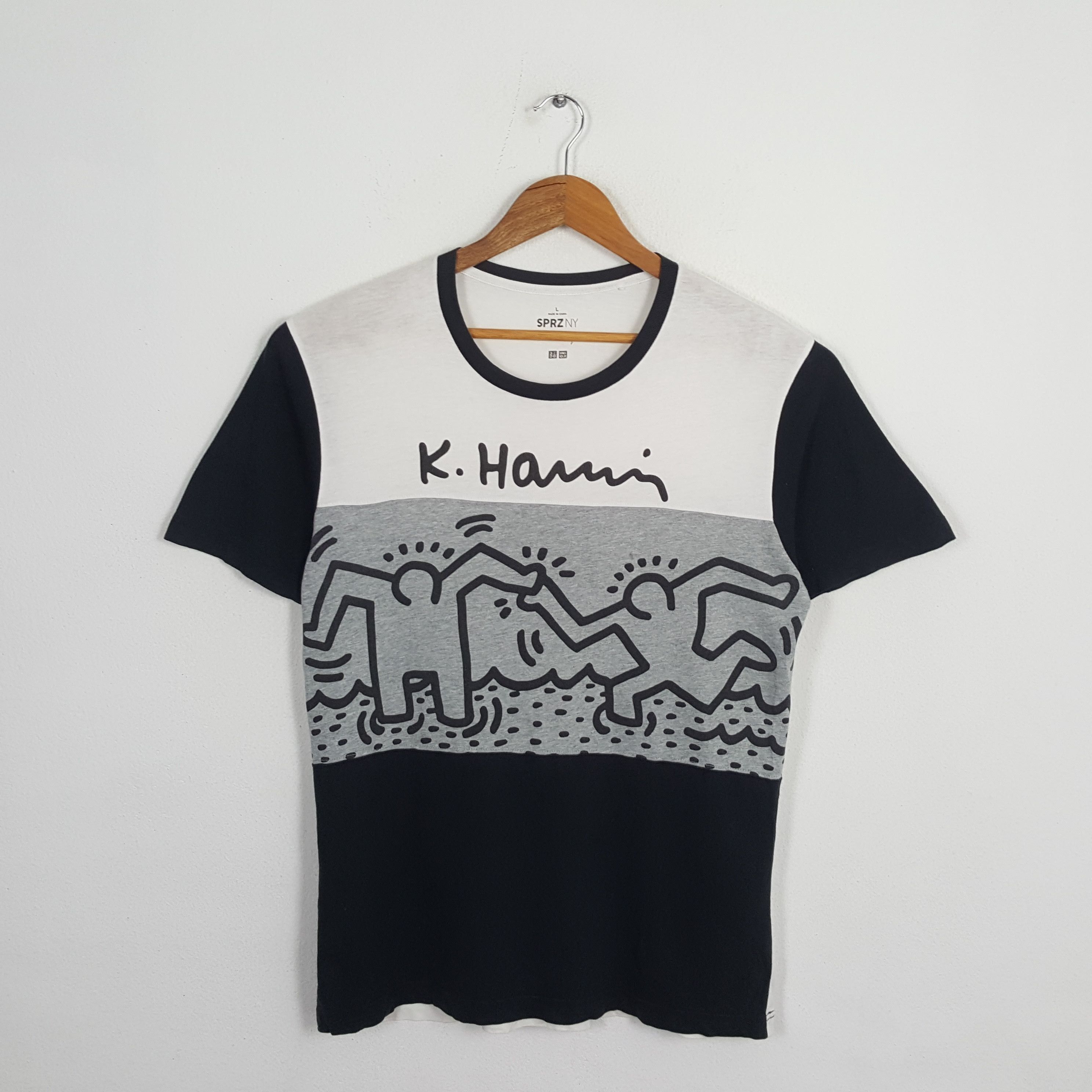 Vintage KEITH HARING Art Japanese Brand T-Shirt