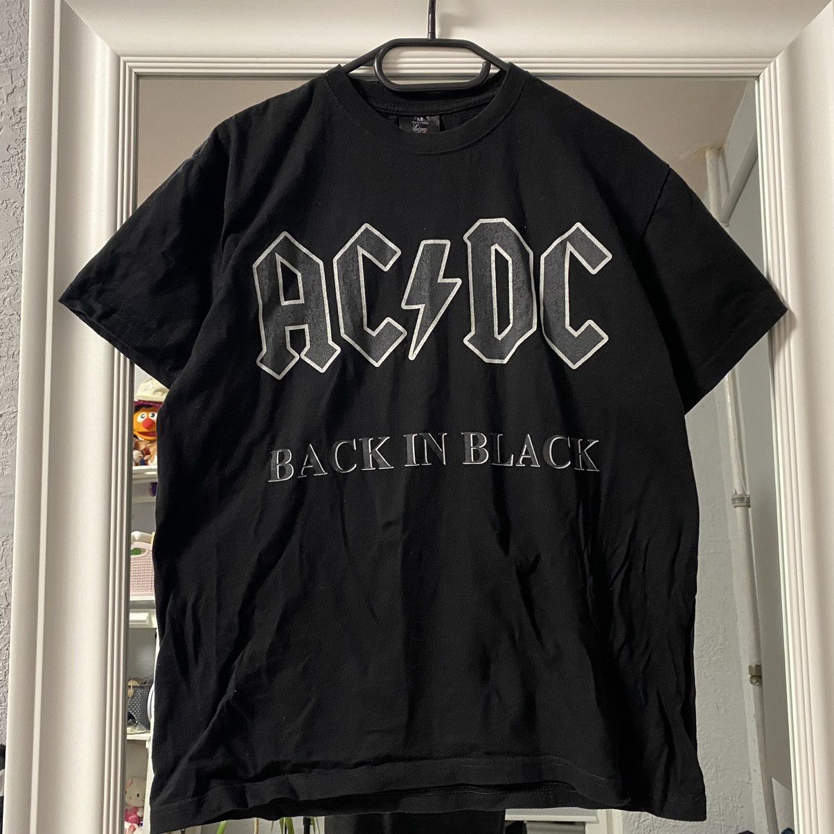 Band Tees VINTAGE AC DC BACK IN BLACK BOXY T SHIRT Size US M / EU 48-50 / 2 - 1 Thumbnail