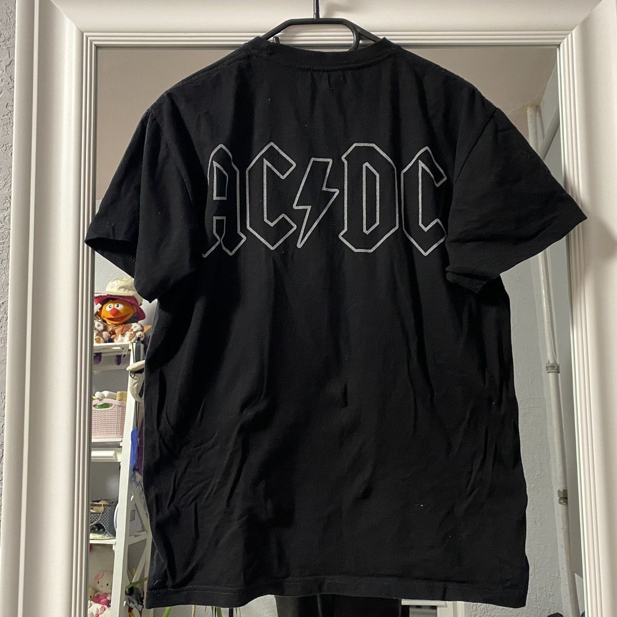 Band Tees VINTAGE AC DC BACK IN BLACK BOXY T SHIRT Size US M / EU 48-50 / 2 - 2 Thumbnail