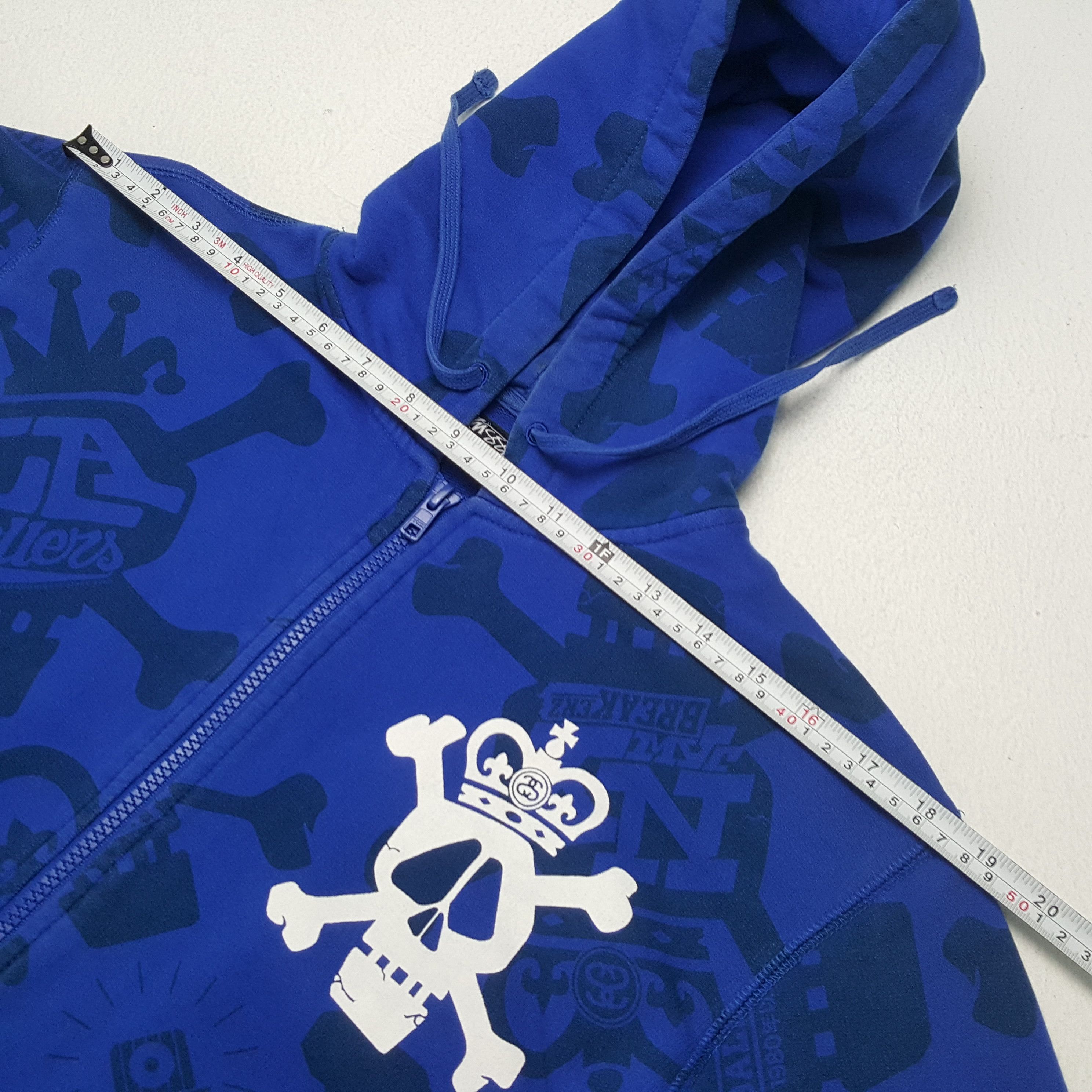 Vintage STUSSY Streetwear Overprint Custom Style Hoodies cp2