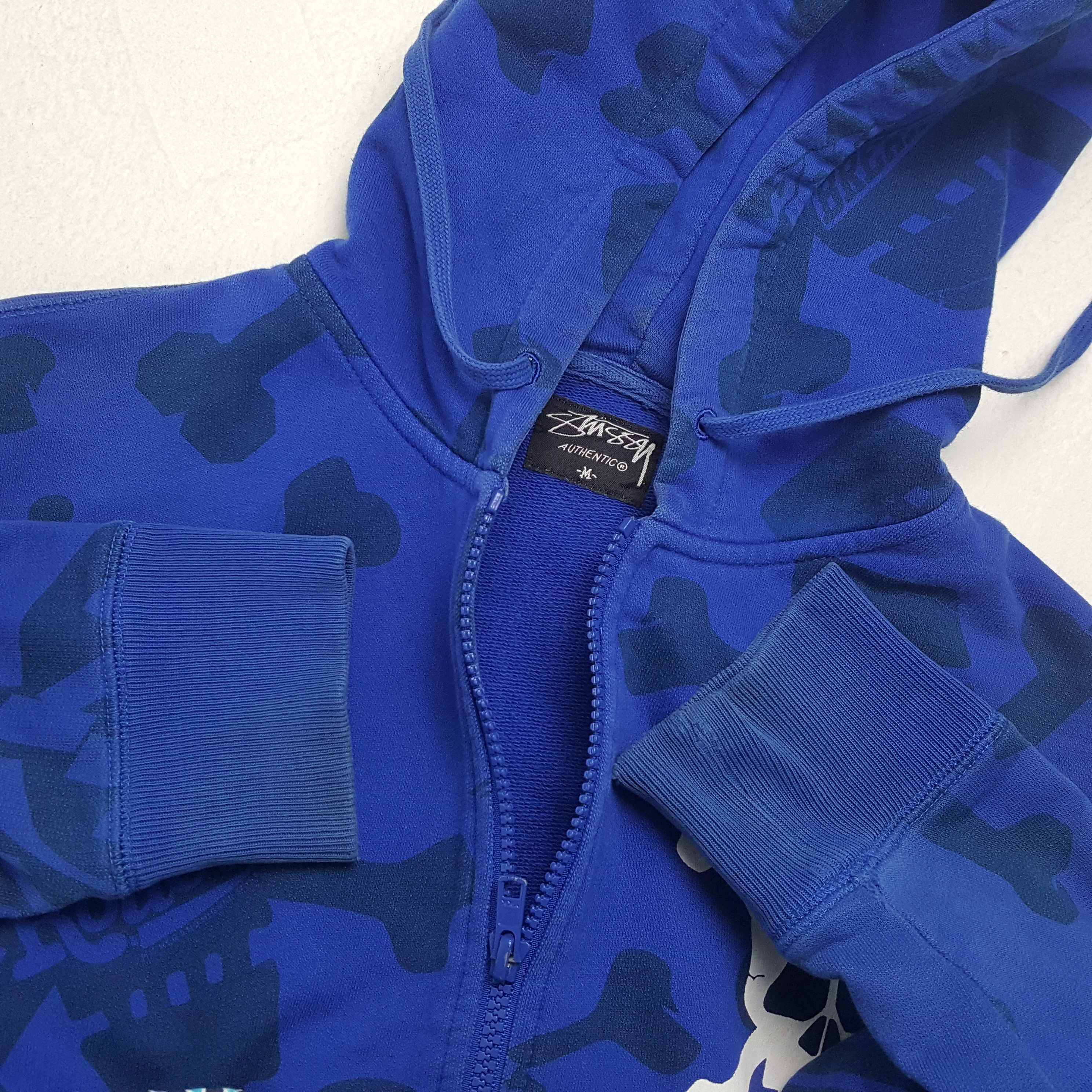 Vintage STUSSY Streetwear Overprint Custom Style Hoodies cp2