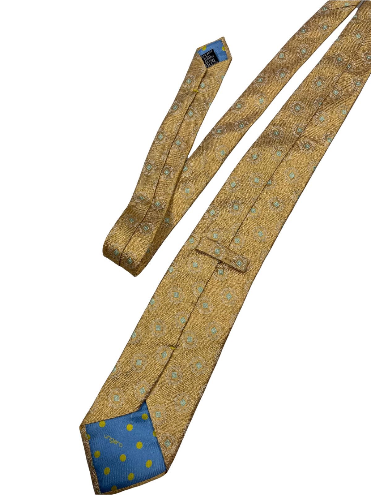 Ungaro Paris Ungaro Silk Necktie Size ONE SIZE - 4 Thumbnail