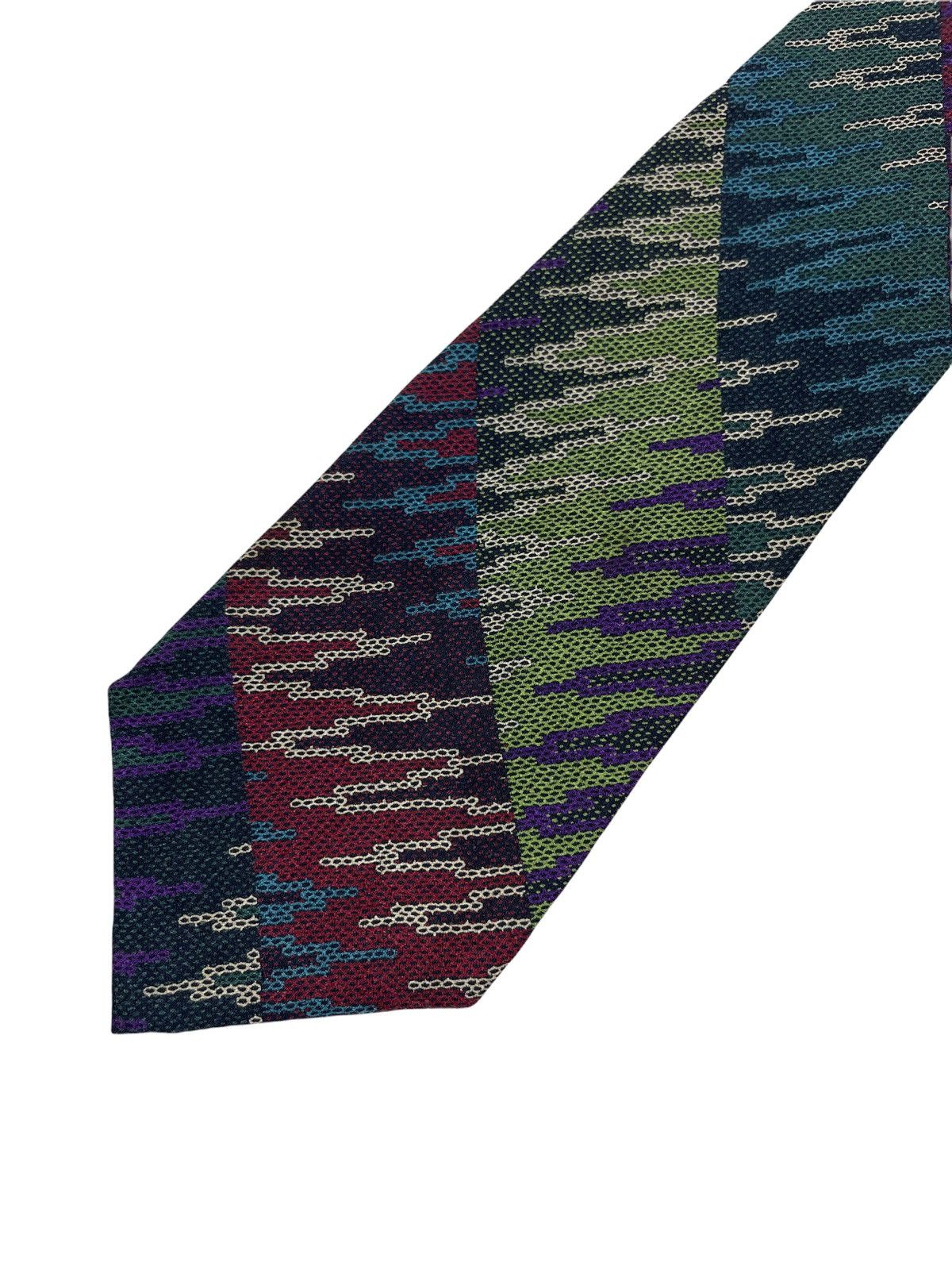 Missoni Missoni Tie 100% Silk Vintage Size ONE SIZE - 3 Thumbnail