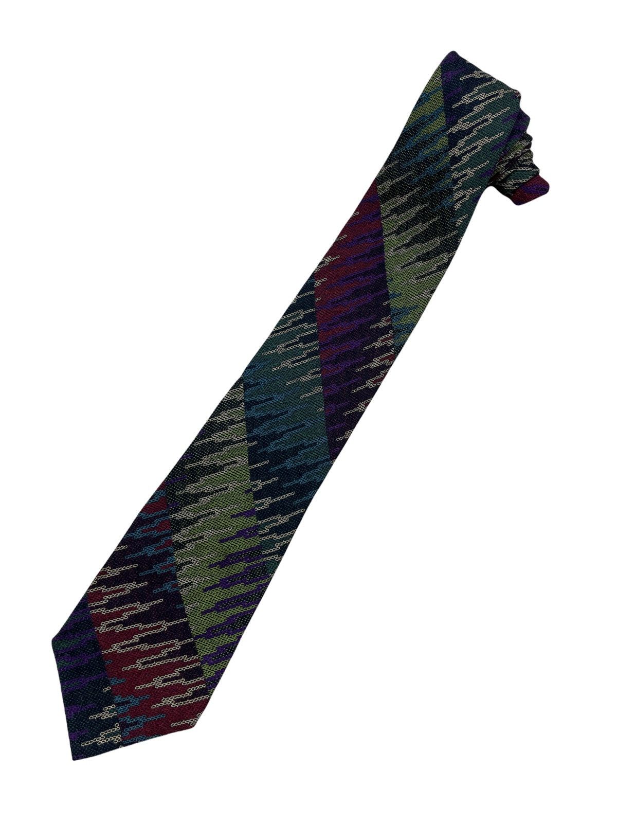 Missoni Missoni Tie 100% Silk Vintage Size ONE SIZE - 2 Thumbnail