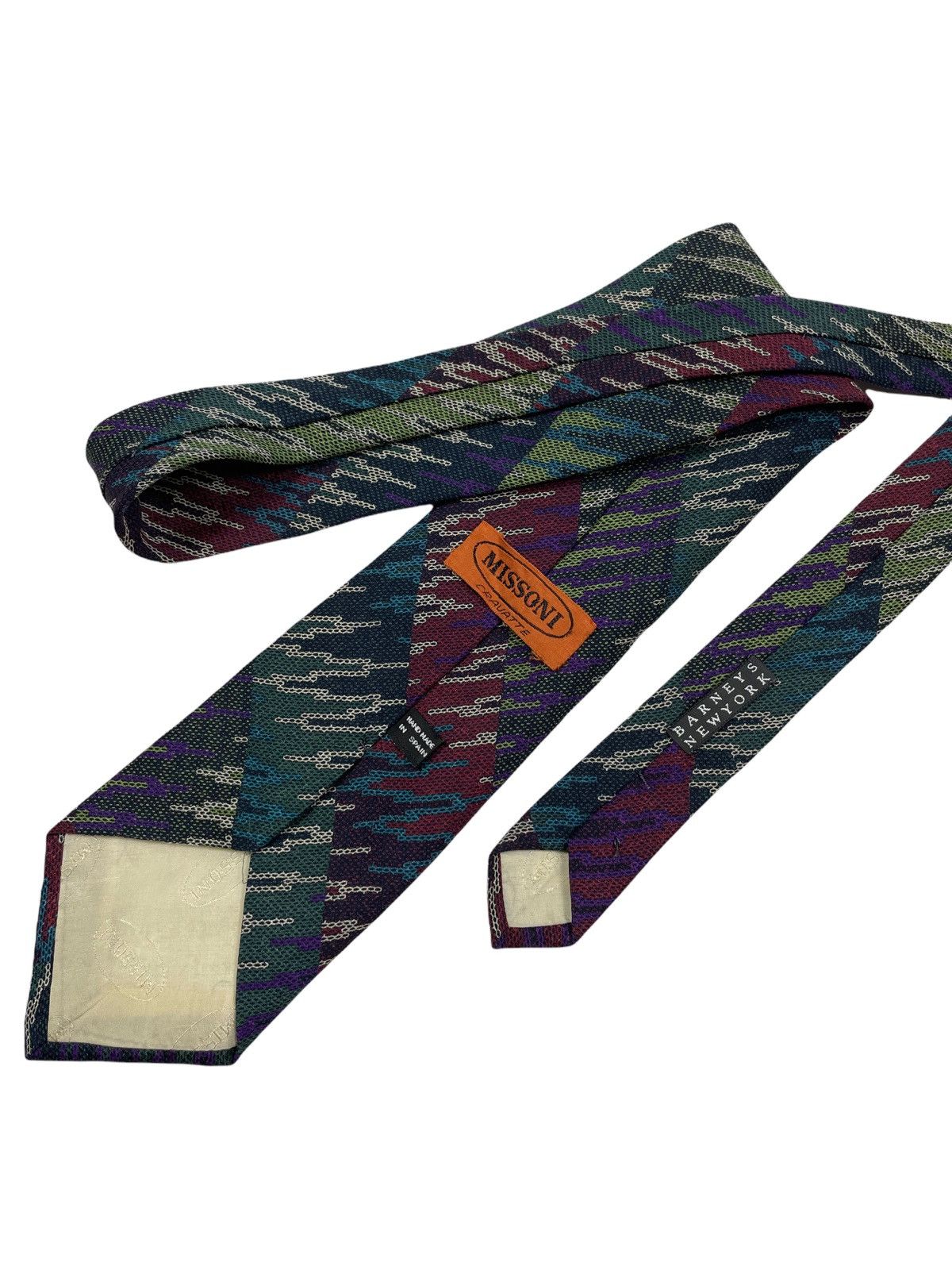 Missoni Missoni Tie 100% Silk Vintage Size ONE SIZE - 1 Thumbnail