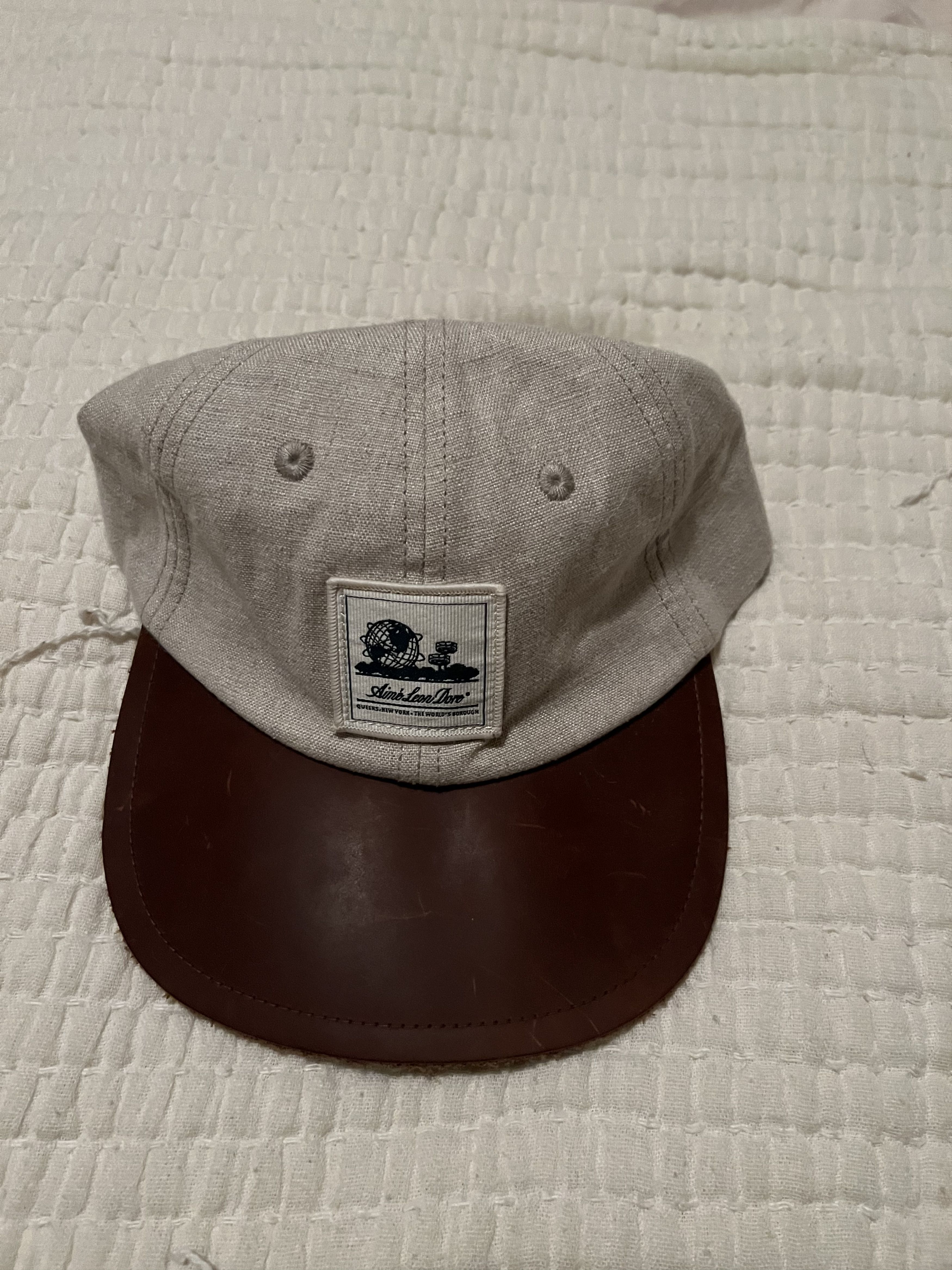 Aime Leon Dore Aime Leon Dore Linen Unisphere Hat Cap | Grailed