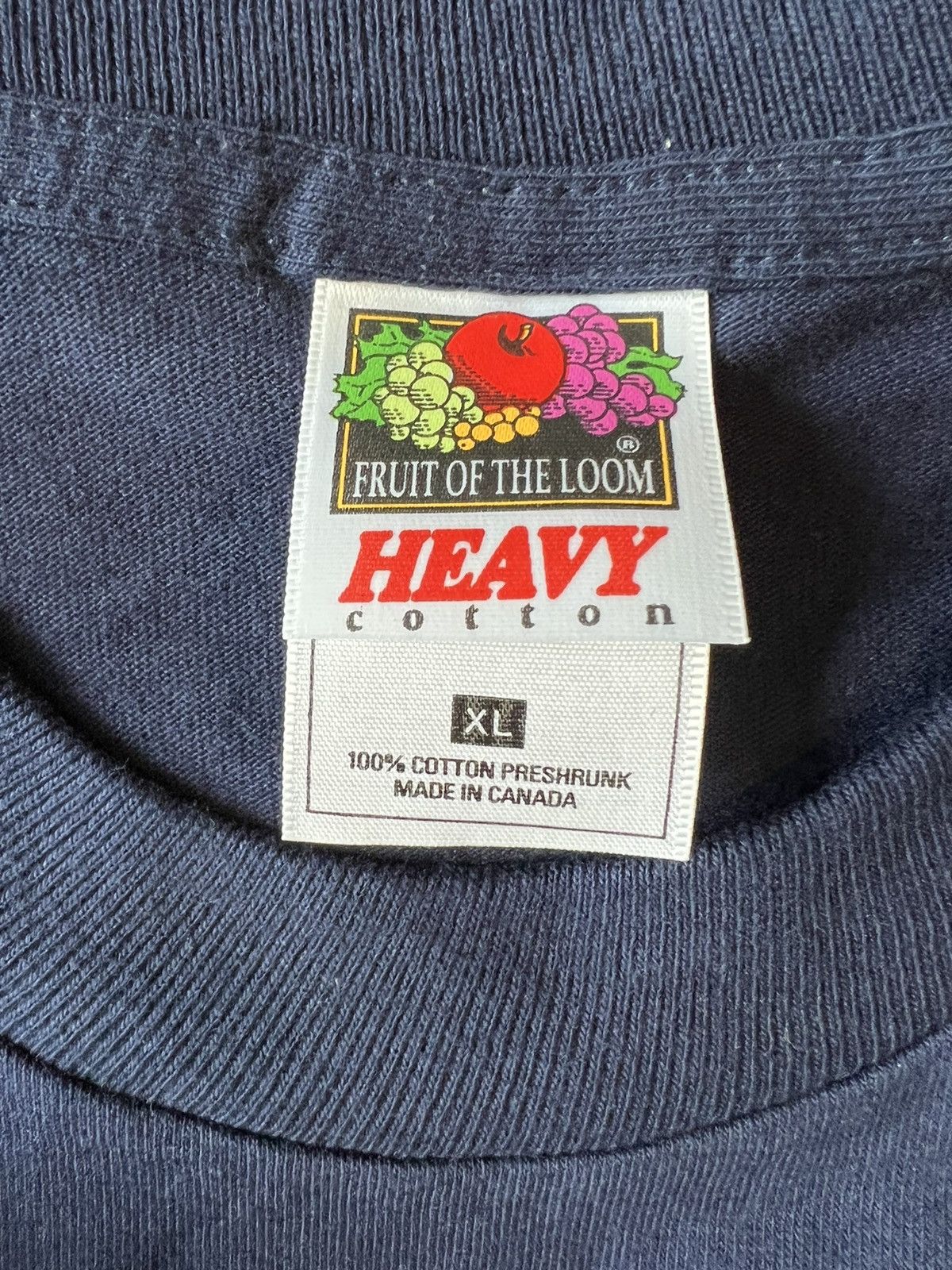 Fruit Of The Loom × Vintage Vintage 90s FOTL 4PACK Mixed Blank Tee Bundle Deadstock NOS Size US XL / EU 56 / 4 - 10 Thumbnail