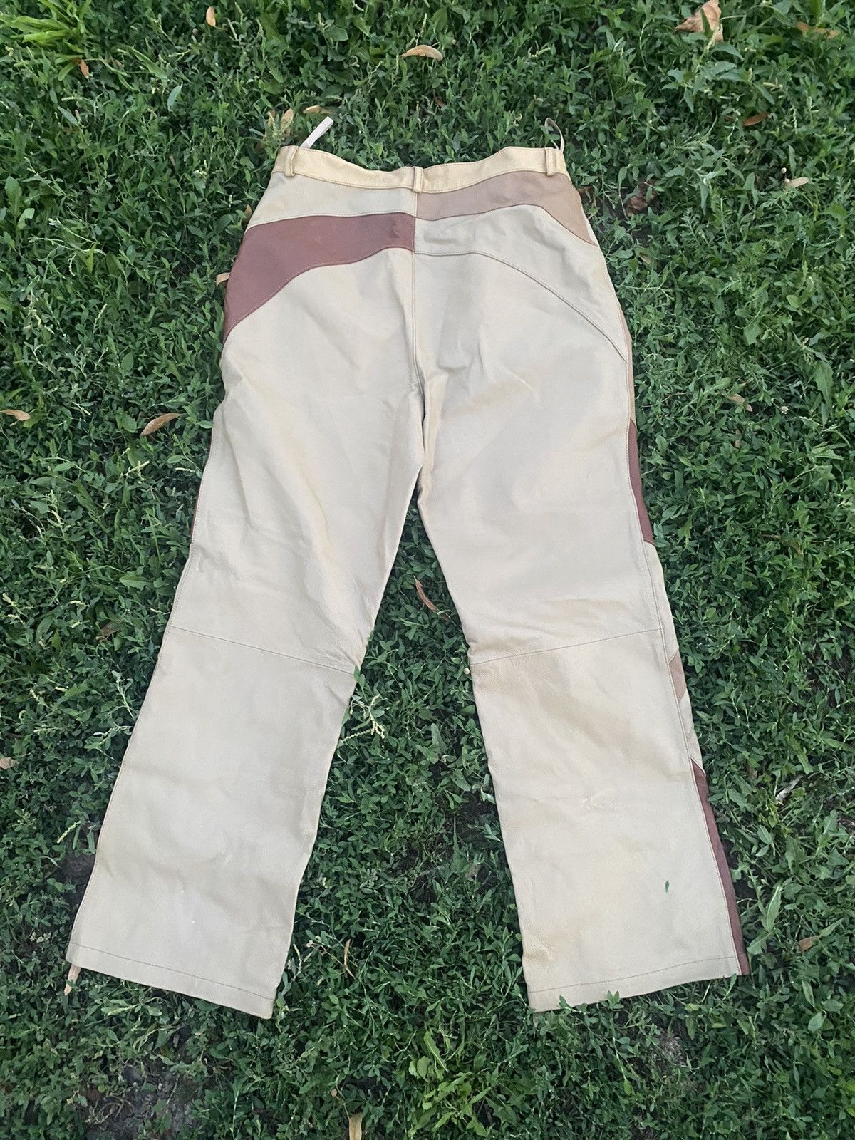 Leather × Vintage Vintage 90s Leather pants streetwear Japanese style Size 27" / US 4 / IT 40 - 6 Thumbnail