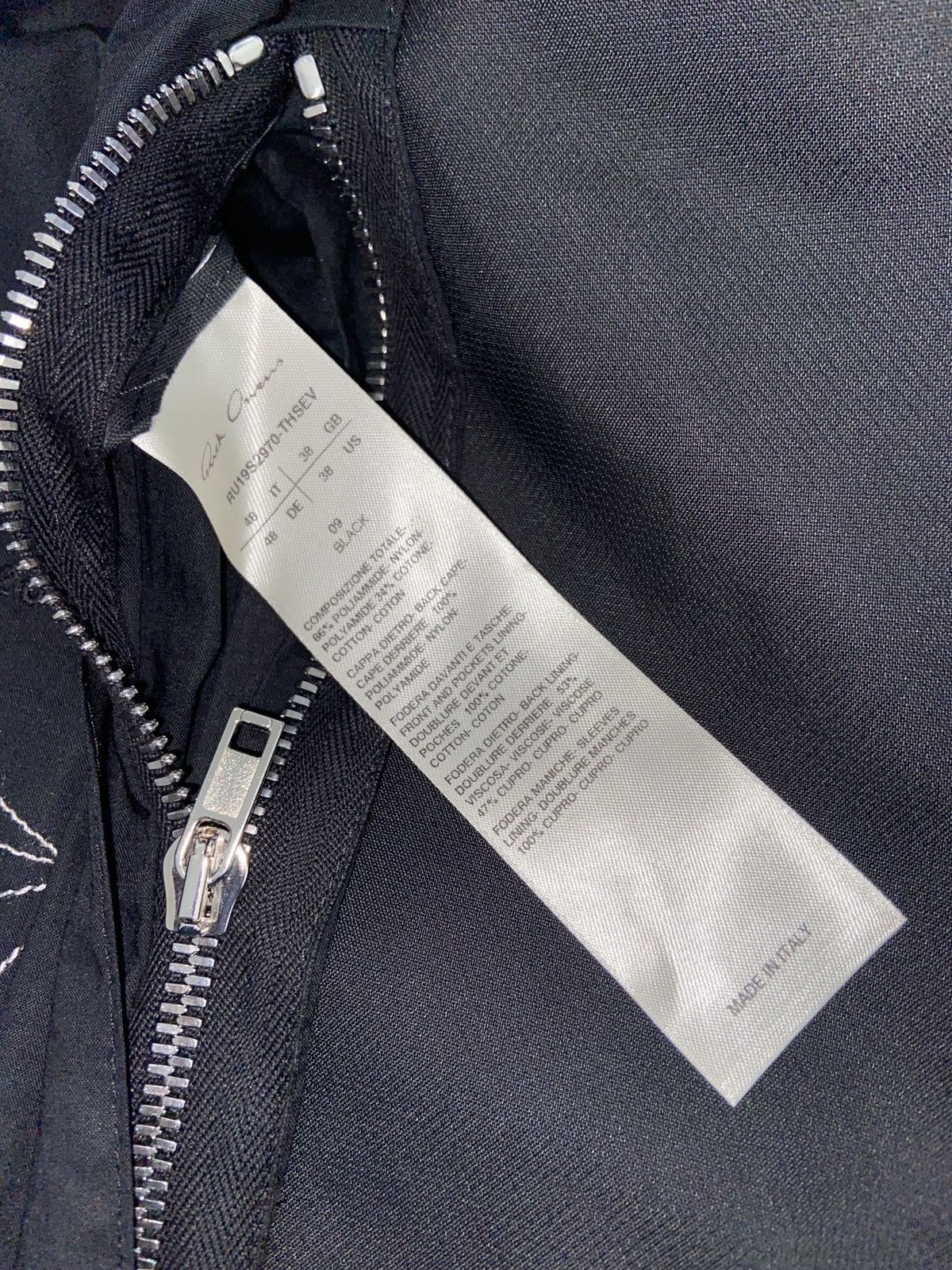 Rick Owens Rick Owens Parka Hooded Jumbo Brother Babel S/S 19 M UNI Size US M / EU 48-50 / 2 - 13 Thumbnail
