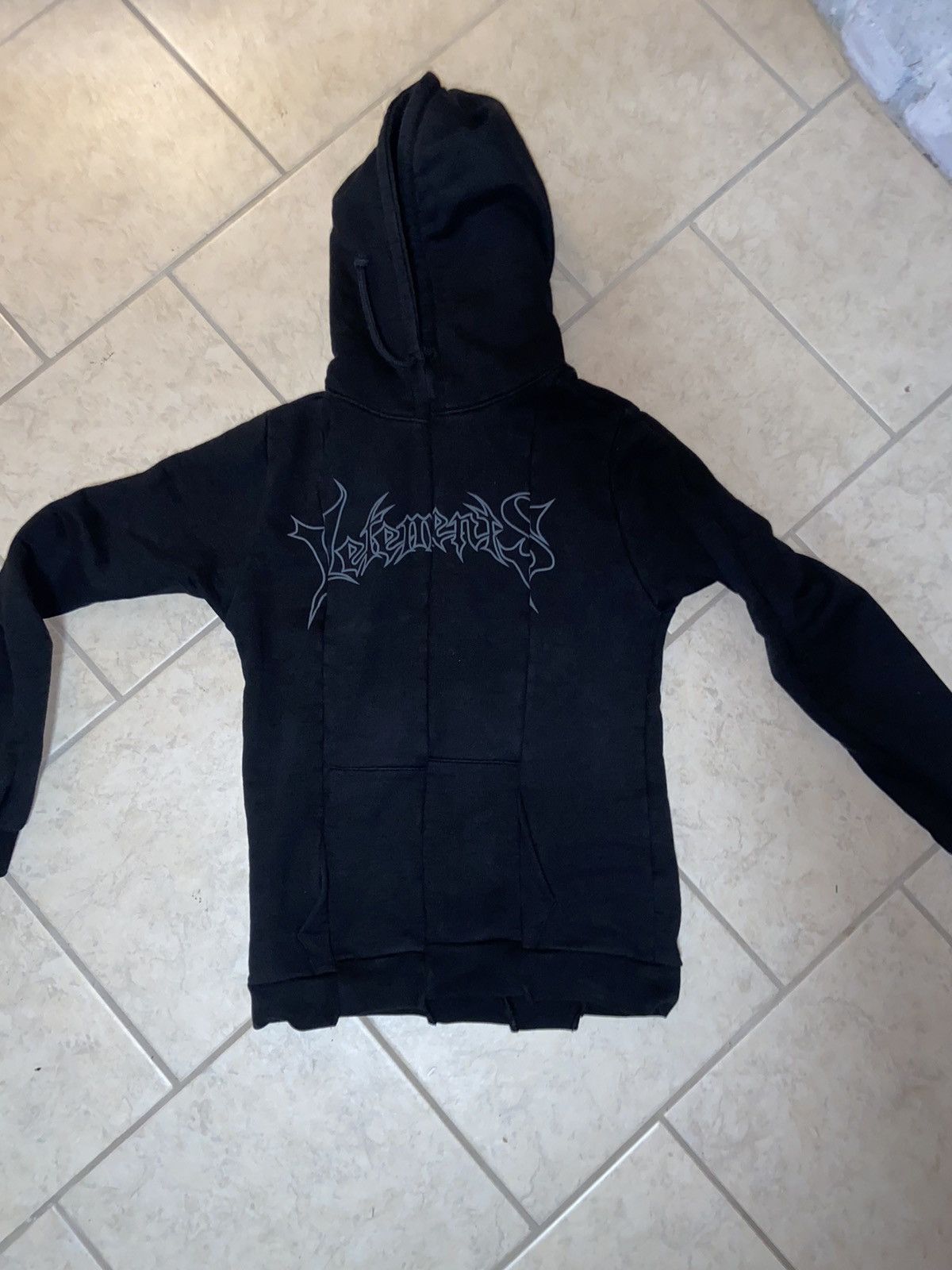 Vetements Vetements Metal Logo Hoodie Grailed