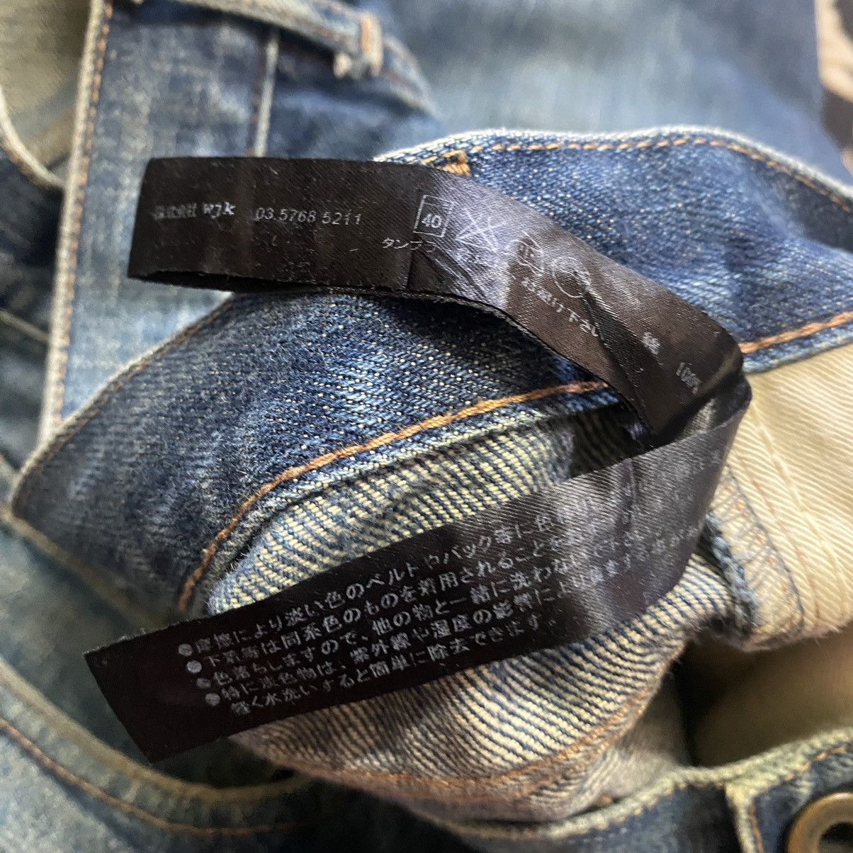 wjk Japanese Brand WJK Denim Distressed Jeans Size US 33 - 16 Thumbnail