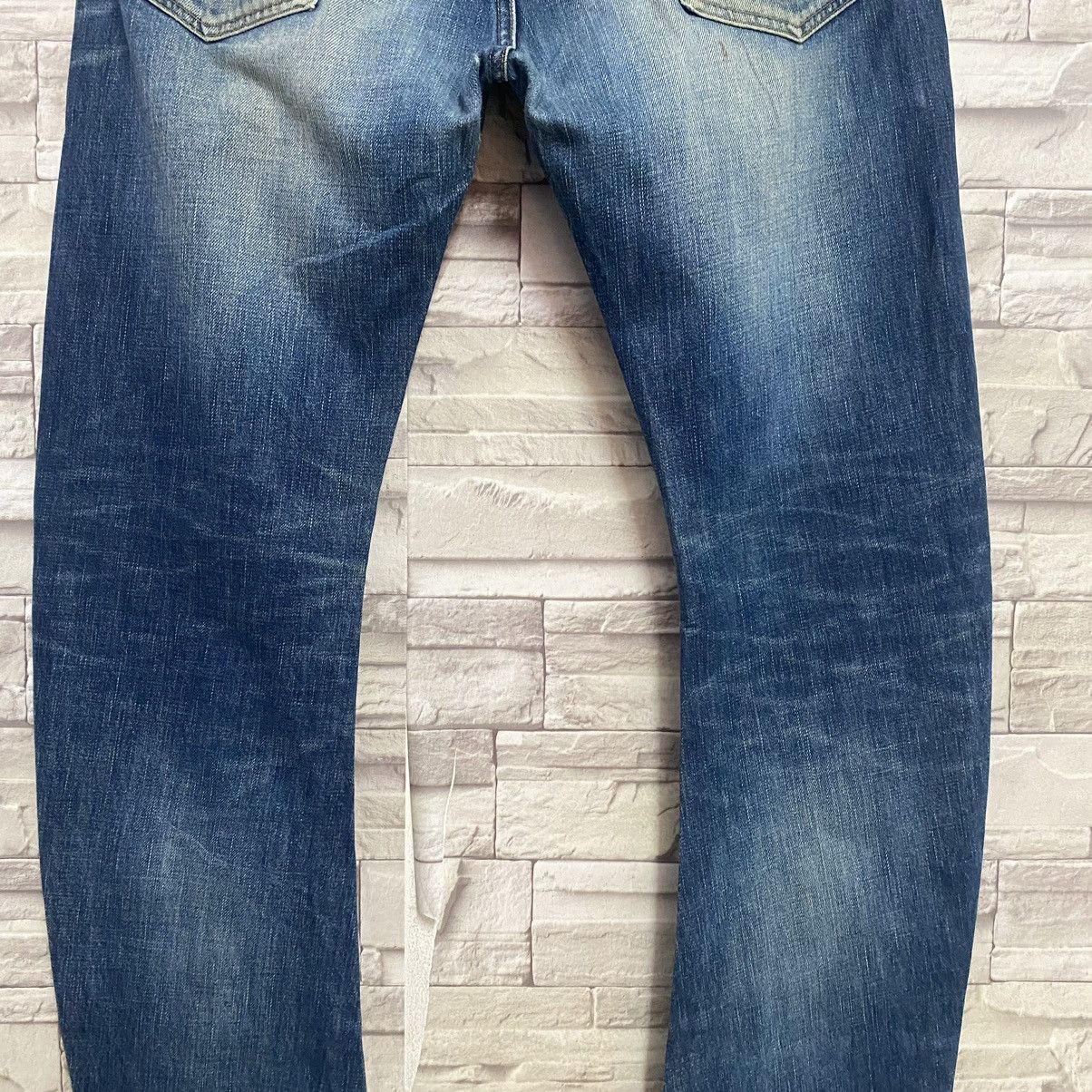 wjk Japanese Brand WJK Denim Distressed Jeans Size US 33 - 12 Thumbnail
