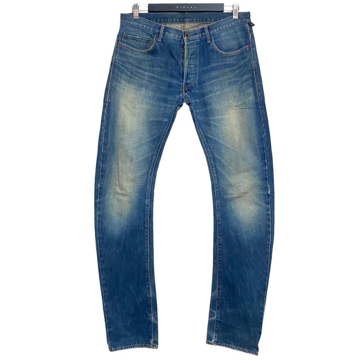 wjk Japanese Brand WJK Denim Distressed Jeans Size US 33 - 1 Thumbnail