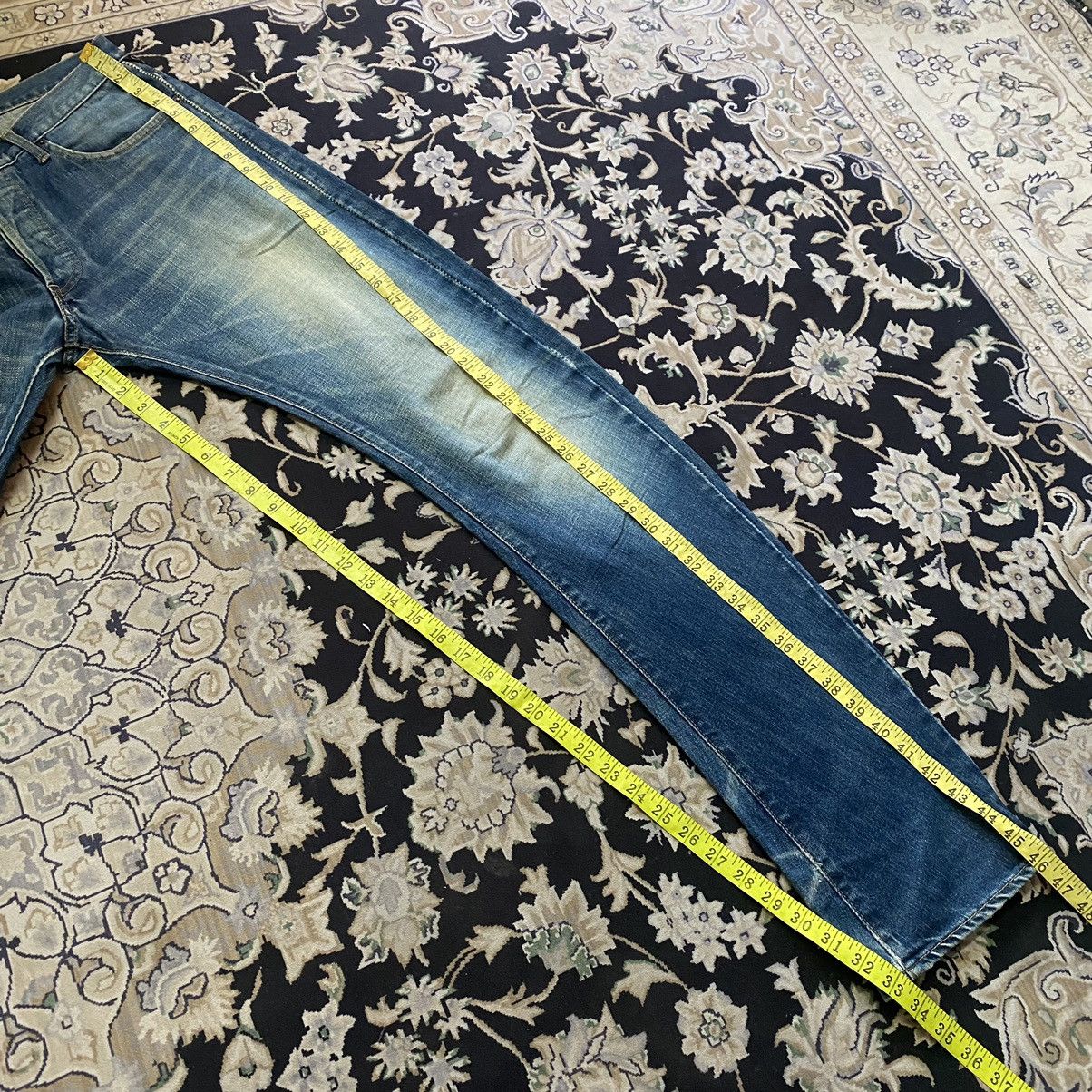 wjk Japanese Brand WJK Denim Distressed Jeans Size US 33 - 18 Thumbnail