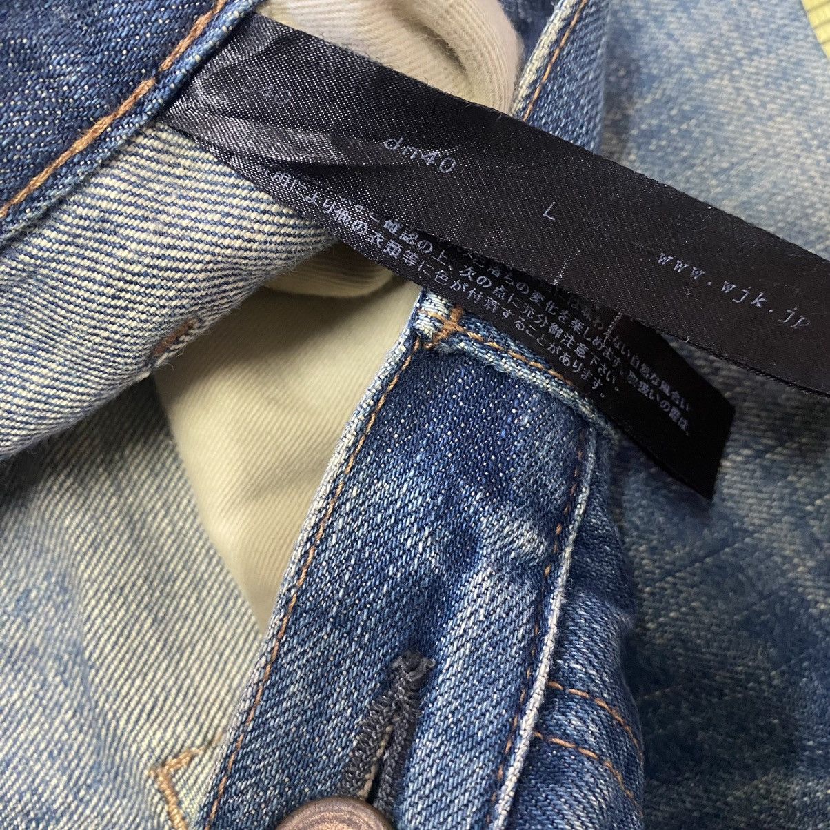 wjk Japanese Brand WJK Denim Distressed Jeans Size US 33 - 14 Thumbnail