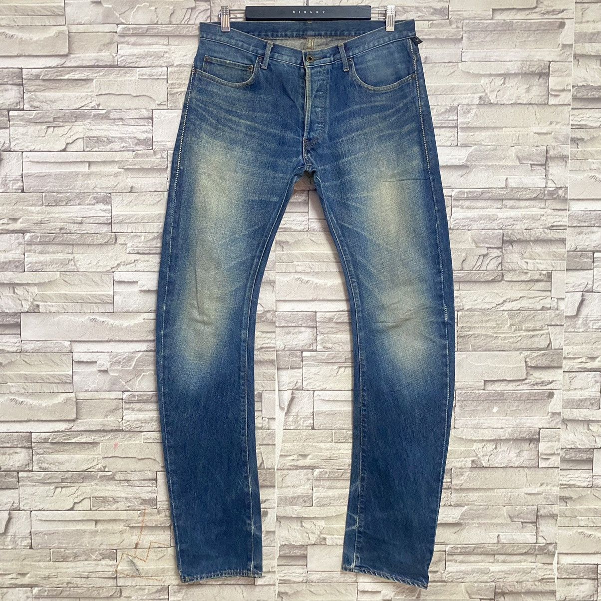 wjk Japanese Brand WJK Denim Distressed Jeans Size US 33 - 3 Thumbnail