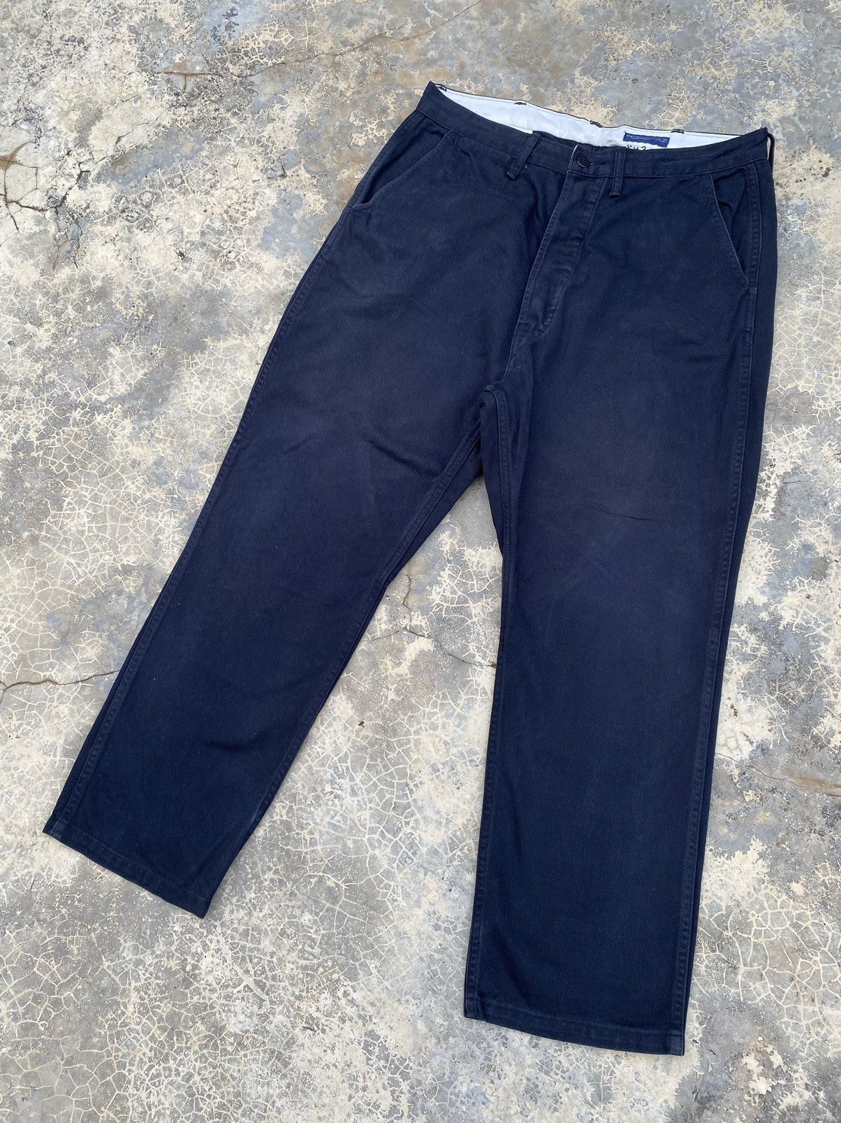 Japanese Brand Canton Overalls Low Rise Clinchback Pant Size US 34 / EU 50 - 1 Thumbnail