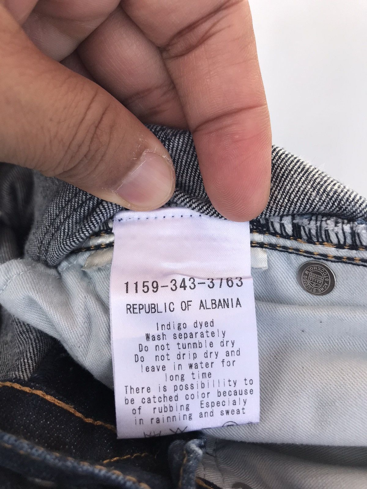 Acne Studios Acne Studios Slim Fit Size US 31 - 7 Thumbnail