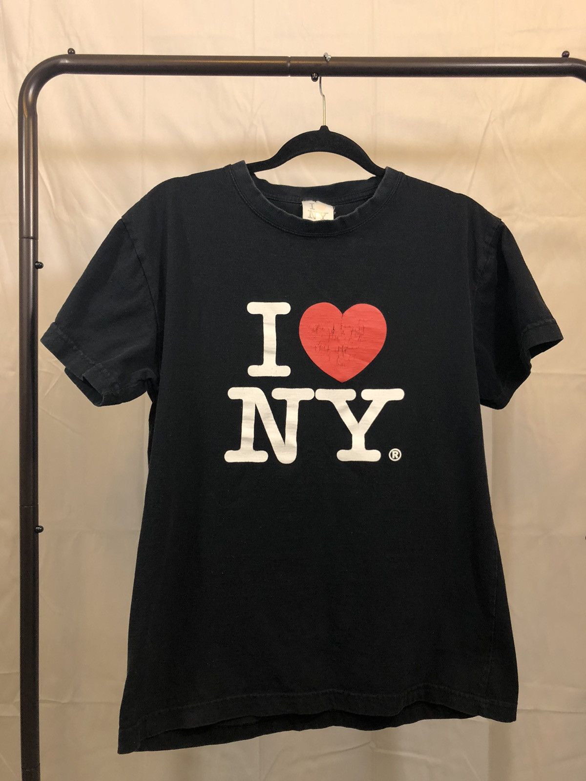 Vintage Faded I Love New York Distressed Classic NYC Tee Size US M / EU 48-50 / 2 - 3 Thumbnail