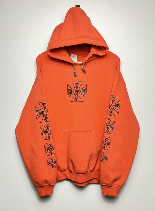 West Coast Choppers Zip Hoody Cross Panel, Color:Black;Größe:XL - Foto 4