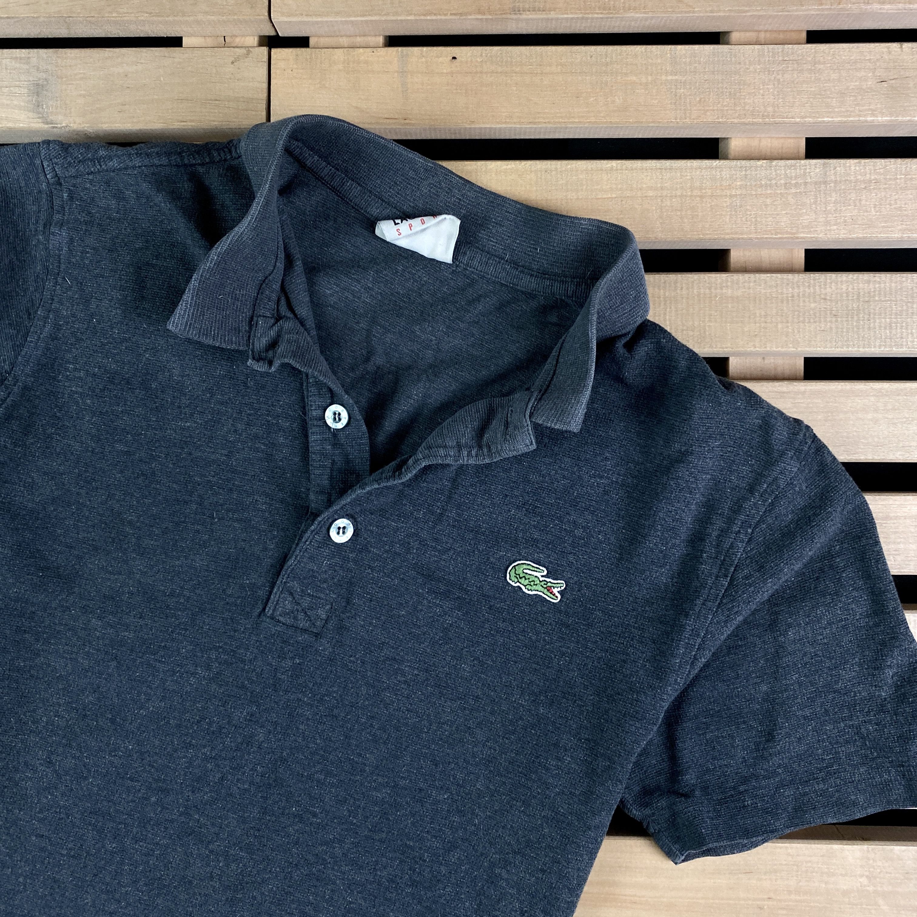 Lacoste × Vintage Mens Polo T-Shirt Lacoste Sport Vintage Size 2 Size US XS / EU 42 / 0 - 2 Thumbnail
