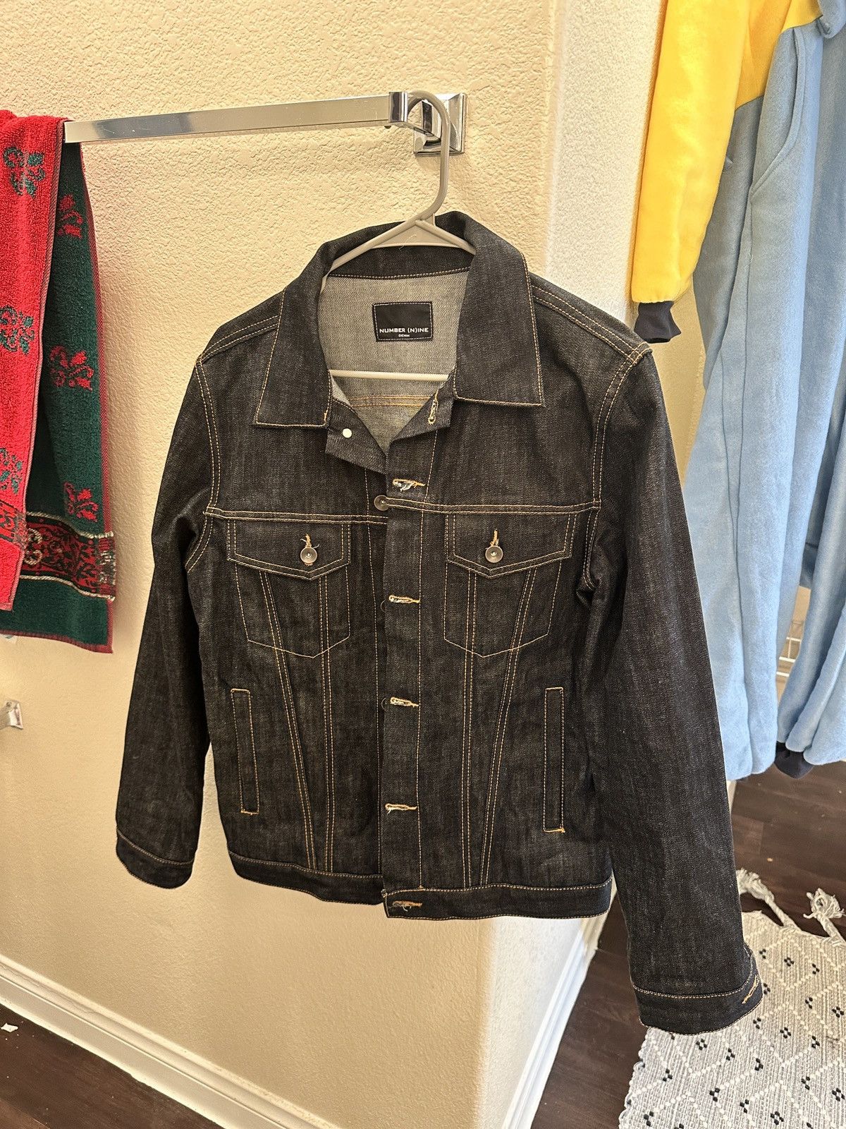 image of Number N Ine Number (N)Ine Denim Jacket, Men's (Size Medium)