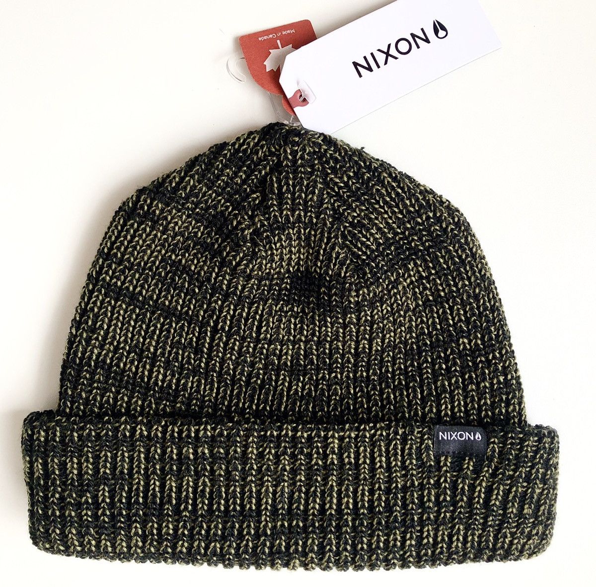 Nixon Nixon Marled Loose gauge Beanie GREEN Size ONE SIZE - 1 Thumbnail