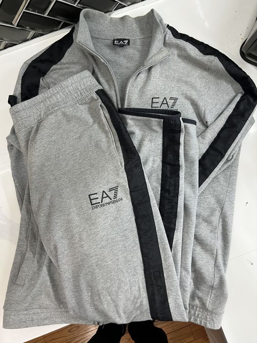 Emporio Armani Armani Tape Logo Tracksuit SALE Grailed