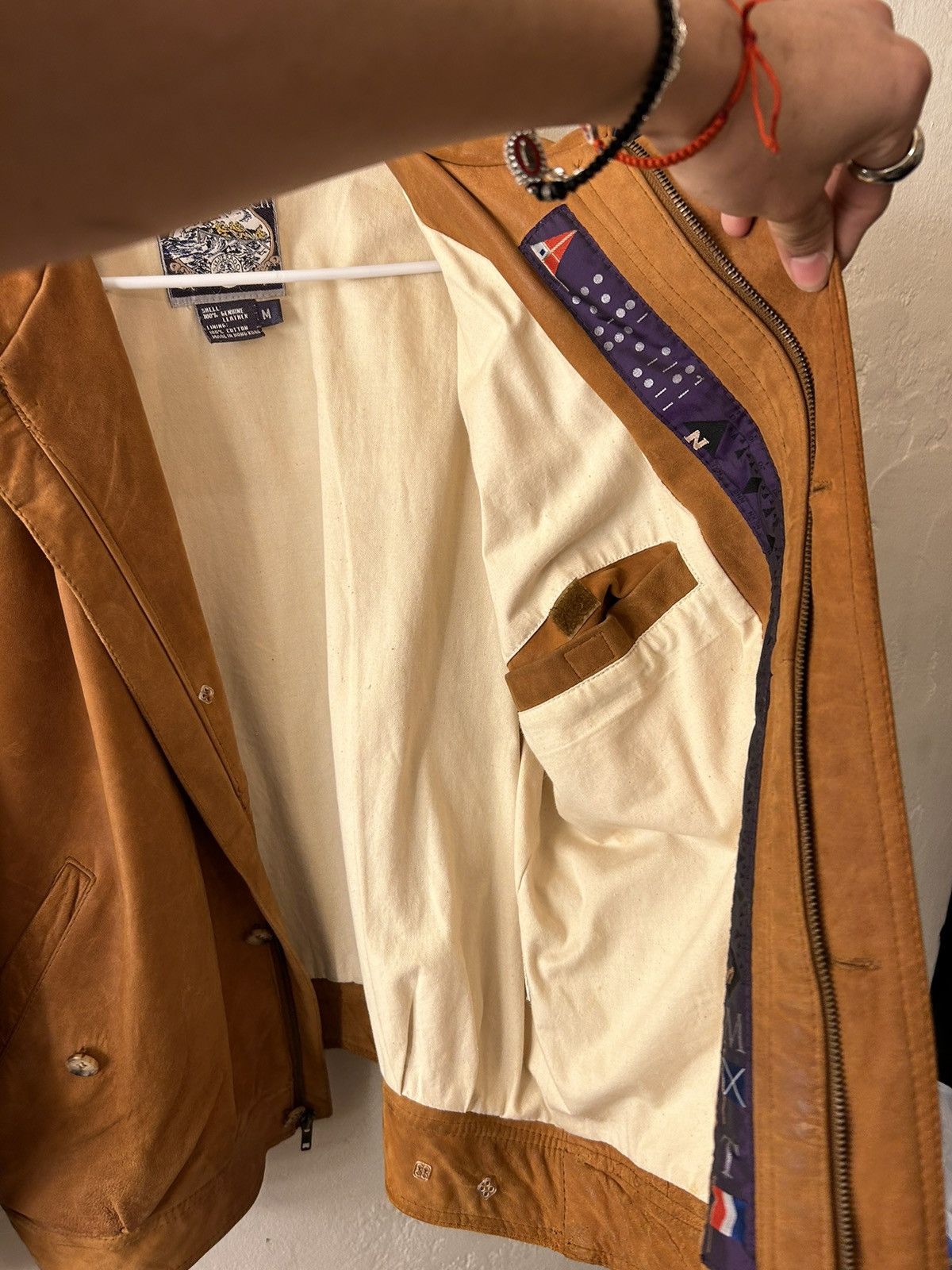 Japanese Brand × Other × Vintage Suede Leather Jacket Size US M / EU 48-50 / 2 - 3 Thumbnail
