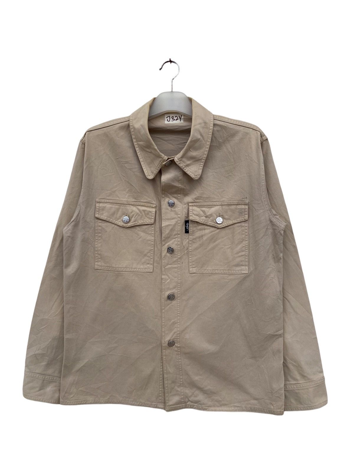 agnes b. Vintage Agnes B. Homme Safari Jacket Style Size US M / EU 48-50 / 2 - 1 Thumbnail