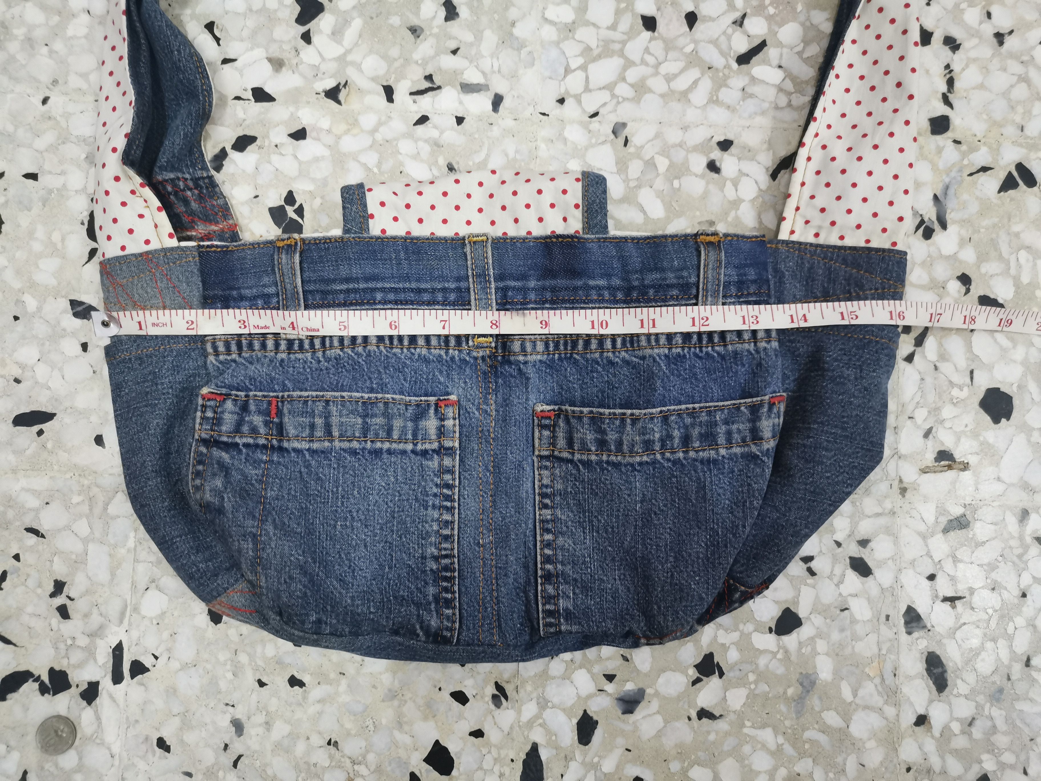 Vintage Vintage Ragstaer Handcrafted Jeans Sling Bag Size ONE SIZE - 14 Thumbnail