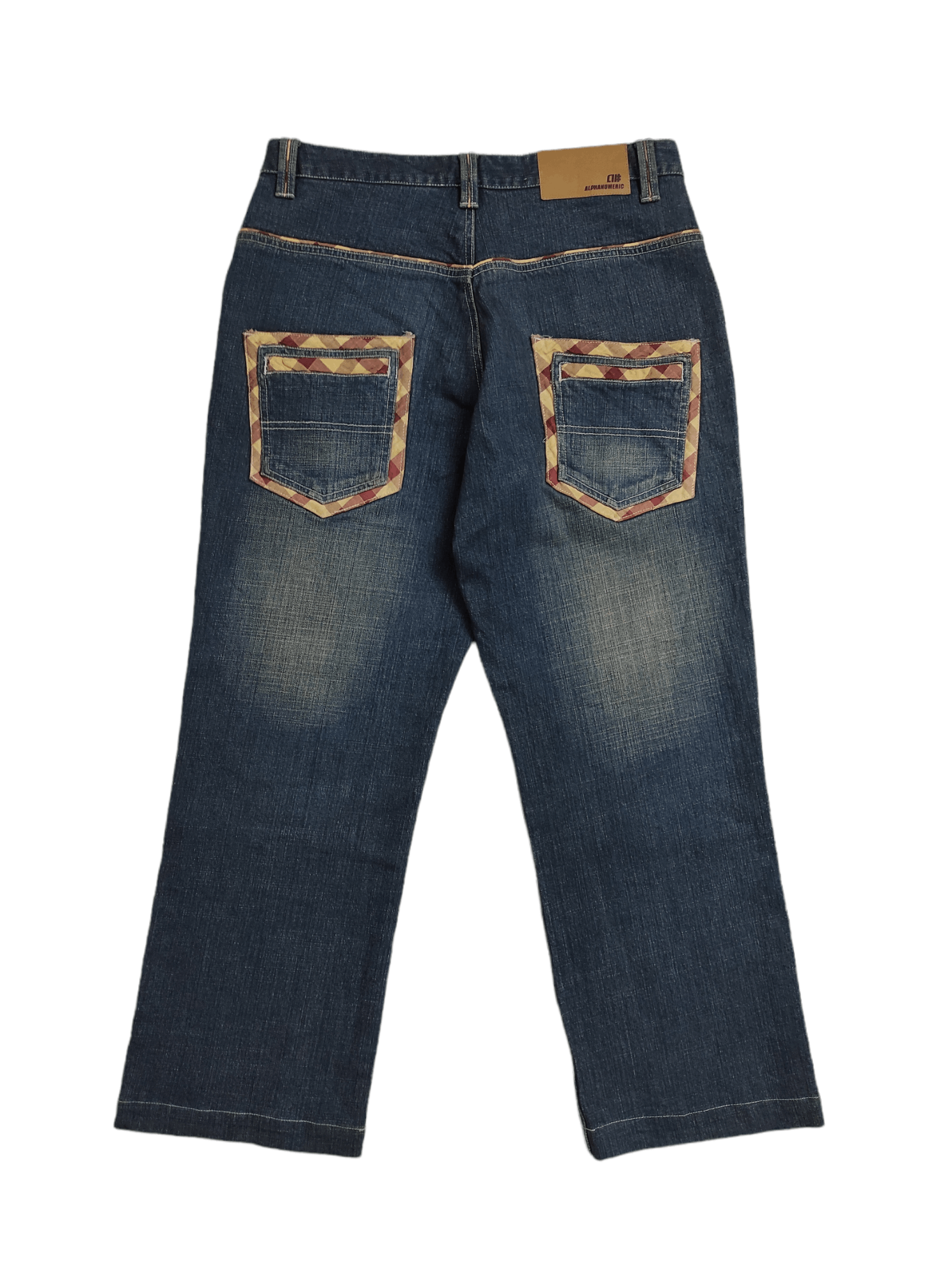 Alphanumeric Vintage ALPHANUMERIC Denim skate punk trousers Size US 33 - 2 Thumbnail