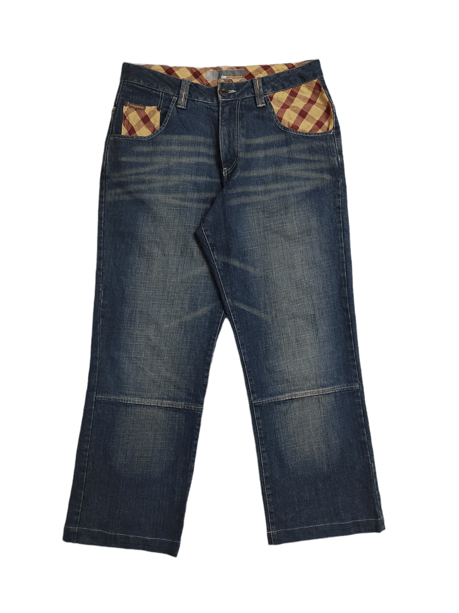 Alphanumeric Vintage ALPHANUMERIC Denim skate punk trousers Size US 33 - 1 Thumbnail