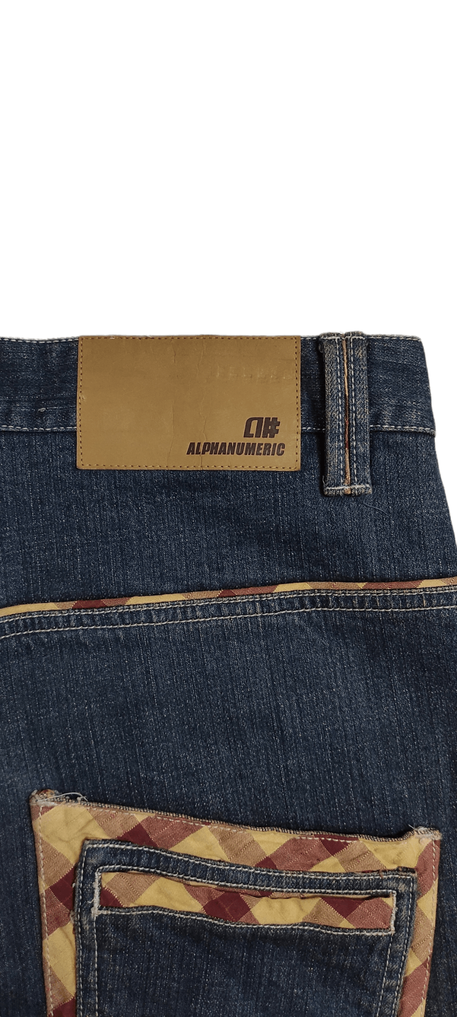 Alphanumeric Vintage ALPHANUMERIC Denim skate punk trousers Size US 33 - 3 Thumbnail