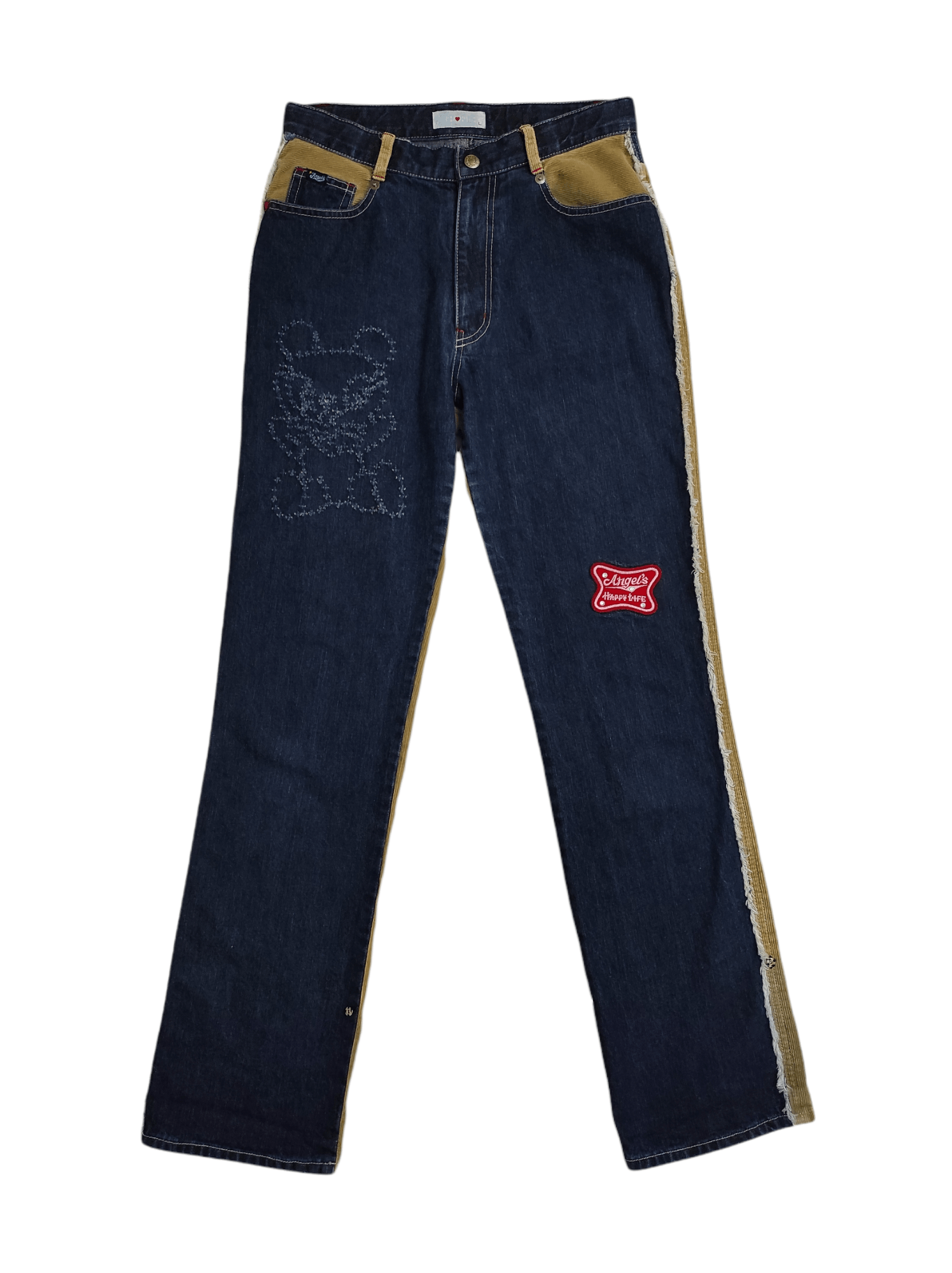 Angel Blue ANGEL BLUE hybrid jeans with detachable ankle leopard fur Size 27" / US 4 / IT 40 - 9 Thumbnail