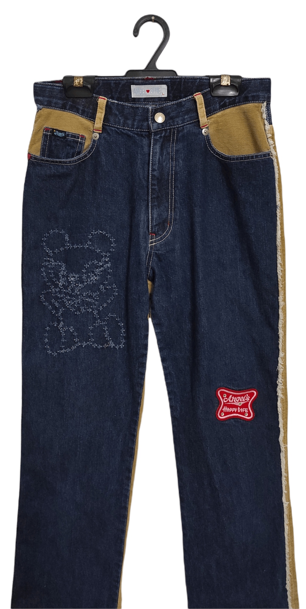 Angel Blue ANGEL BLUE hybrid jeans with detachable ankle leopard fur Size 27" / US 4 / IT 40 - 11 Thumbnail